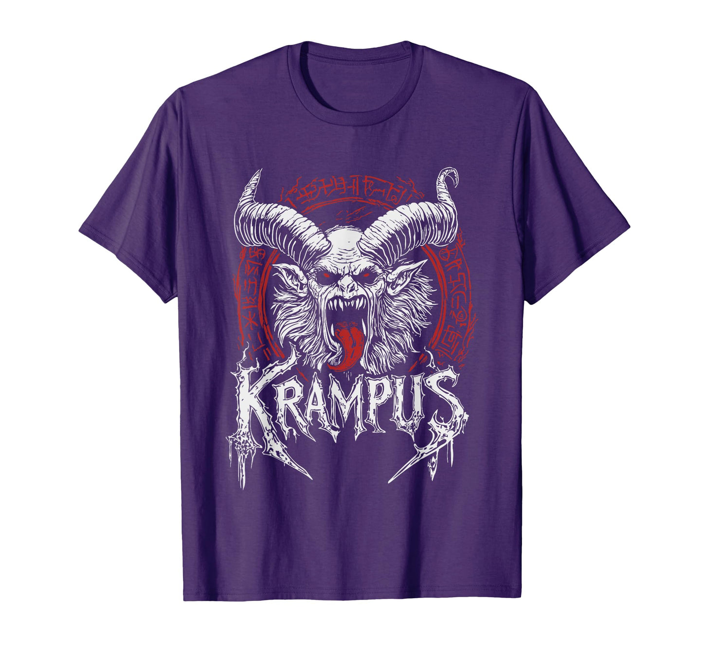 Kramperl Perchten Santa's Helper Christmas Demon Krampus T-Shirt