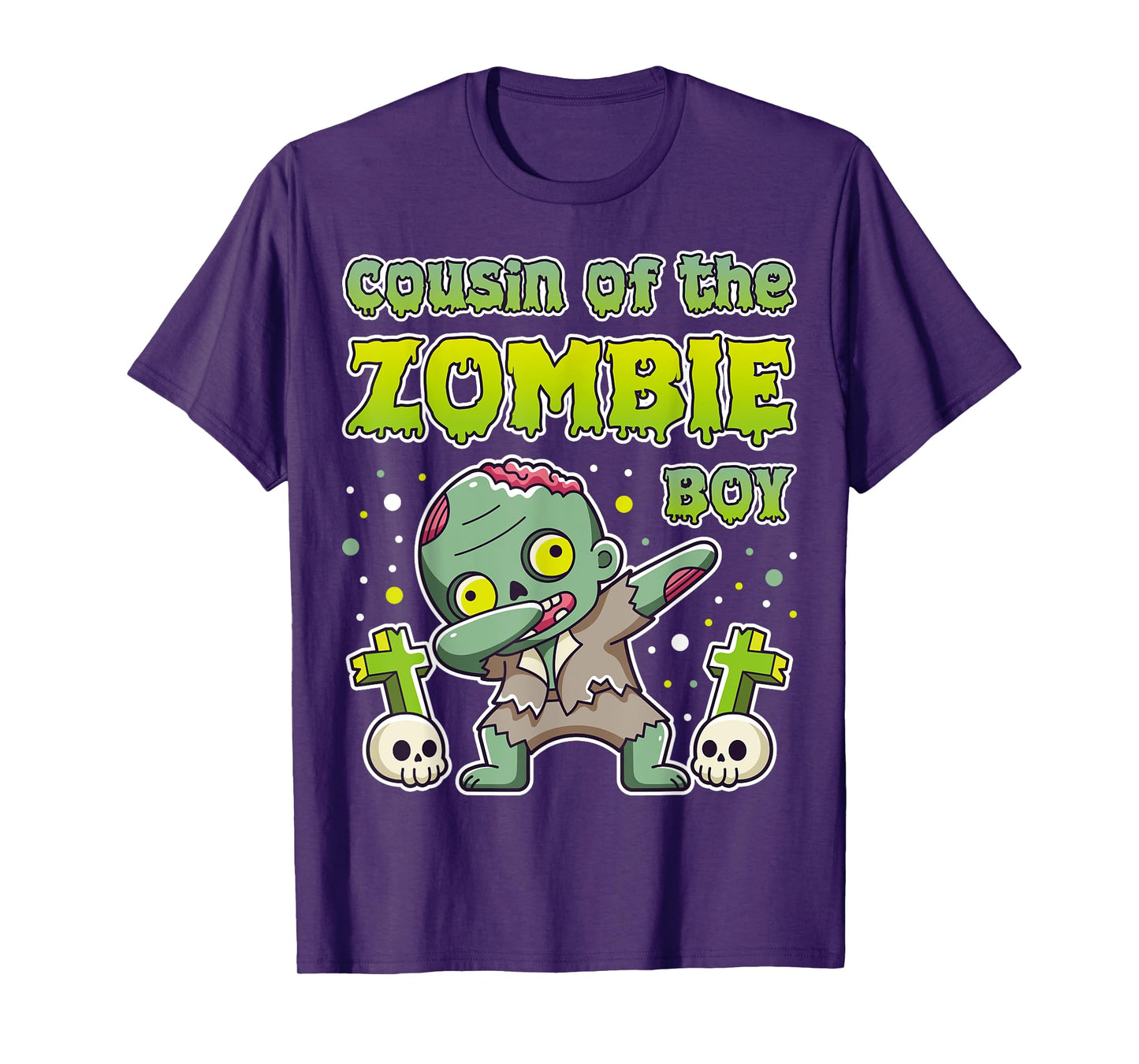 Cousin of the Zombie Boy Zombie Lover 9th Birthday Kid Party T-Shirt