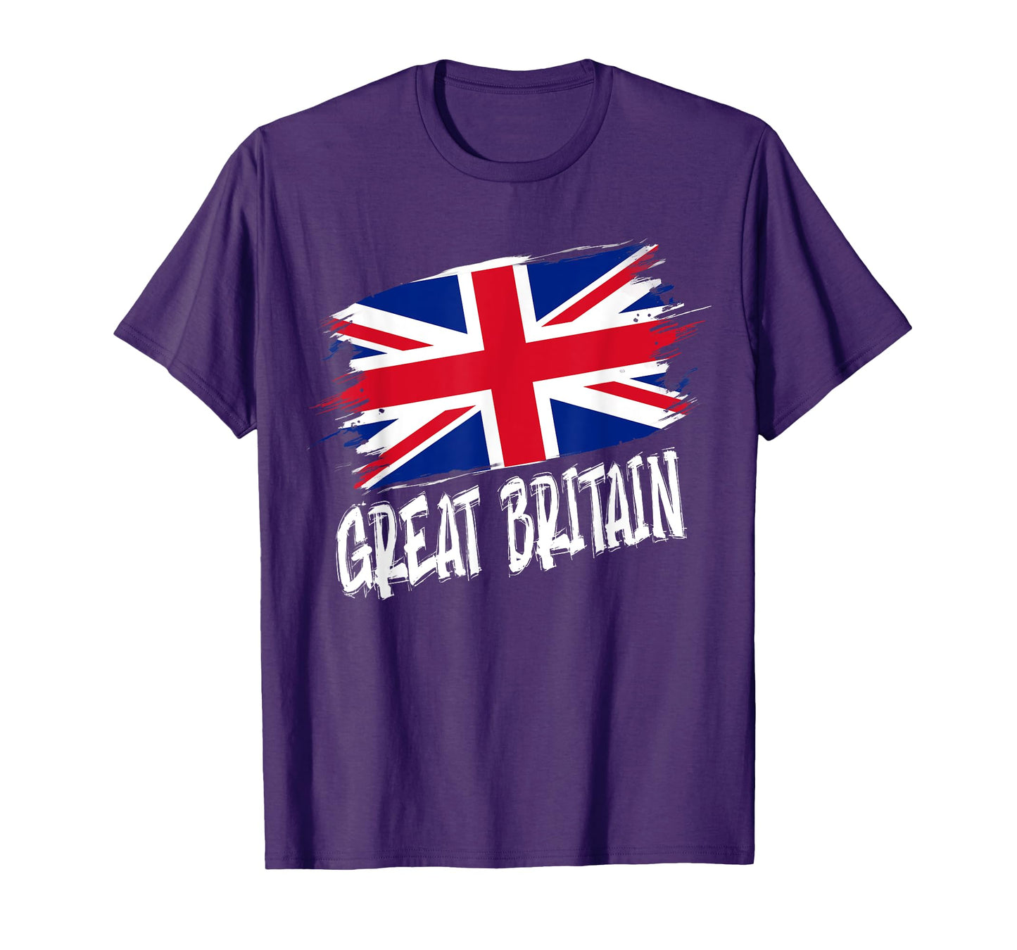 Patriotic Retro British Flag Great Britain T-Shirt