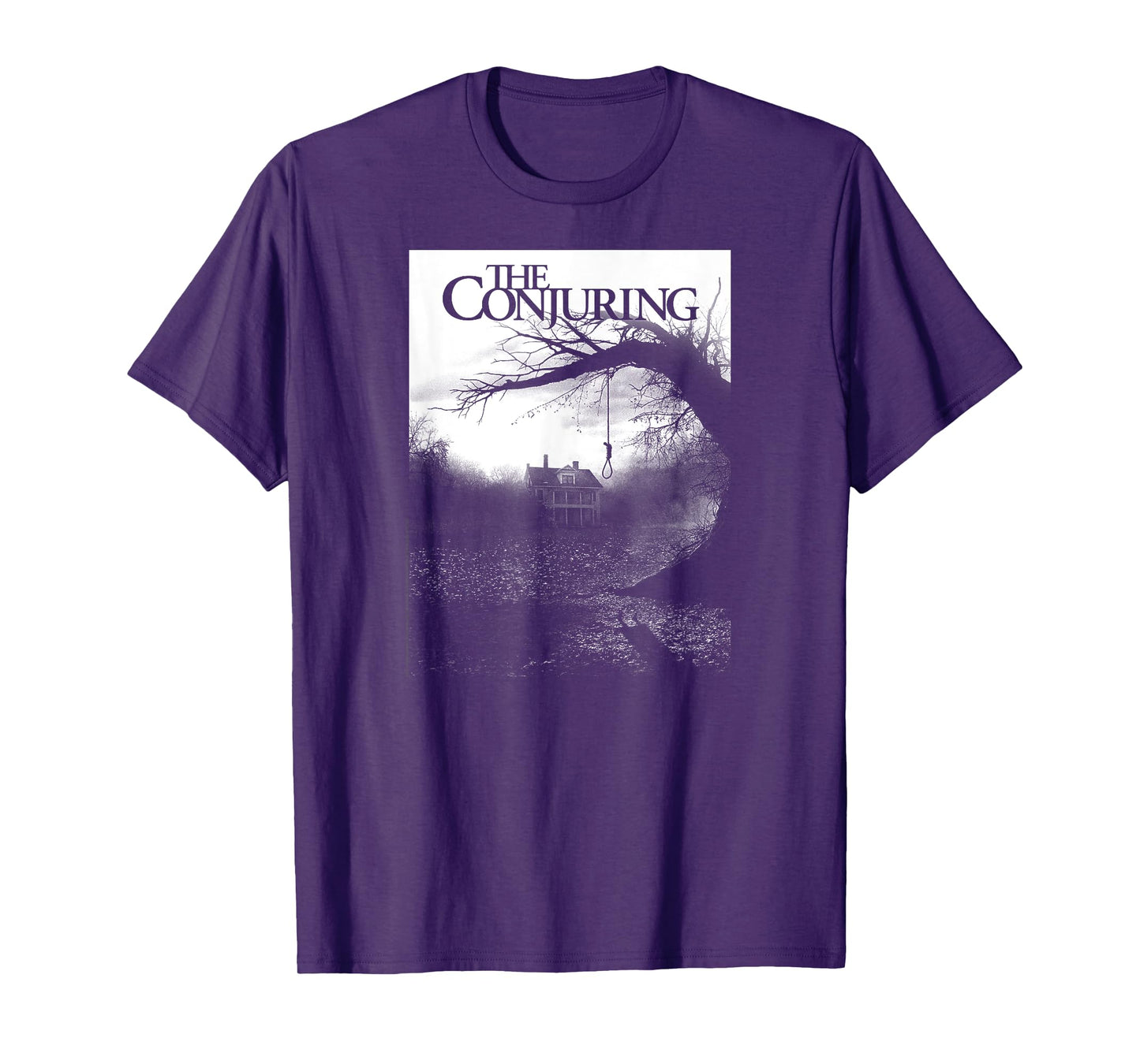 The Conjuring Black and White Poster Horror Movie T-Shirt