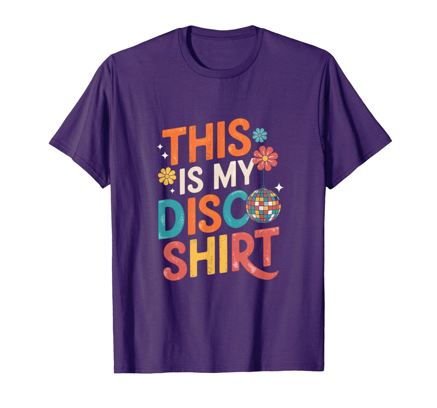 This Is My Disco Shirt - Groovy Disco Costume T-Shirt