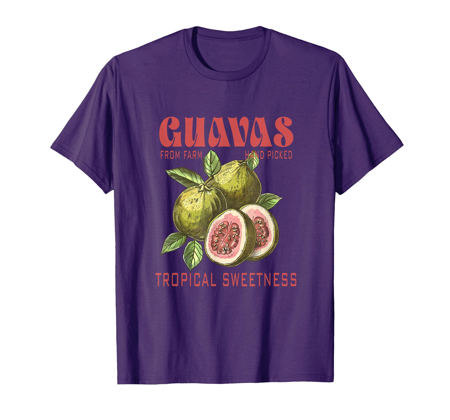 Guavas Retro Commercial Graphic,Vintages Guavas,Fruit Lover T-Shirt