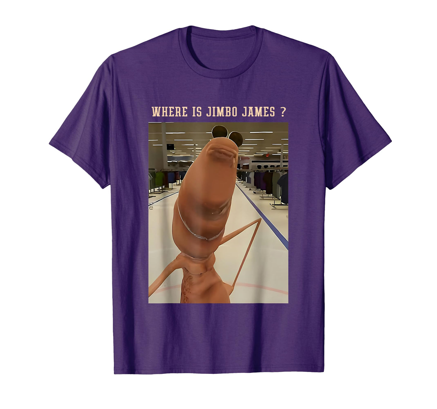 Marcus The Worm Where Is Jimbo James Meme T-Shirt