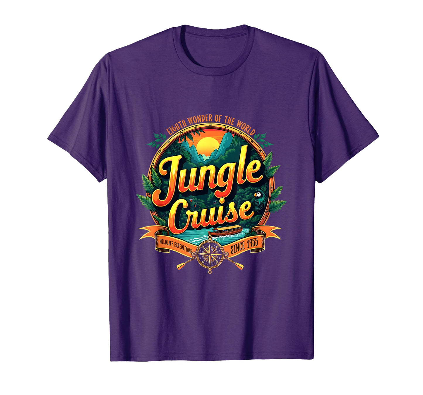 Wildlife Expeditions VBS 2025 Vintage Jungle Cruise Ride T-Shirt