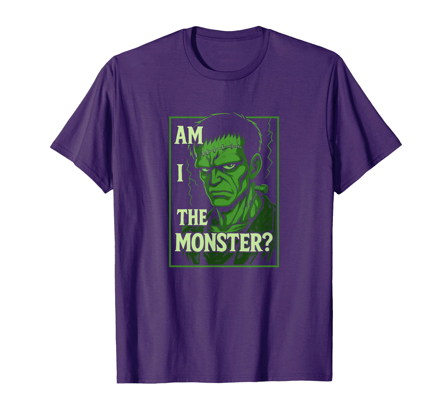 Frankenstein's "Am I The Monster", Classic Horror T-Shirt