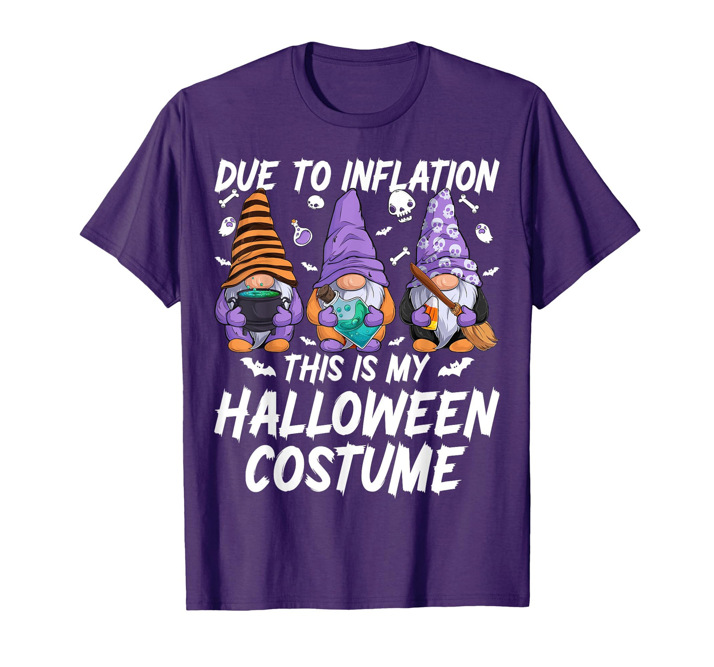Spooky Gnome Due To Inflation This Is My Halloween Costume T-Shirt