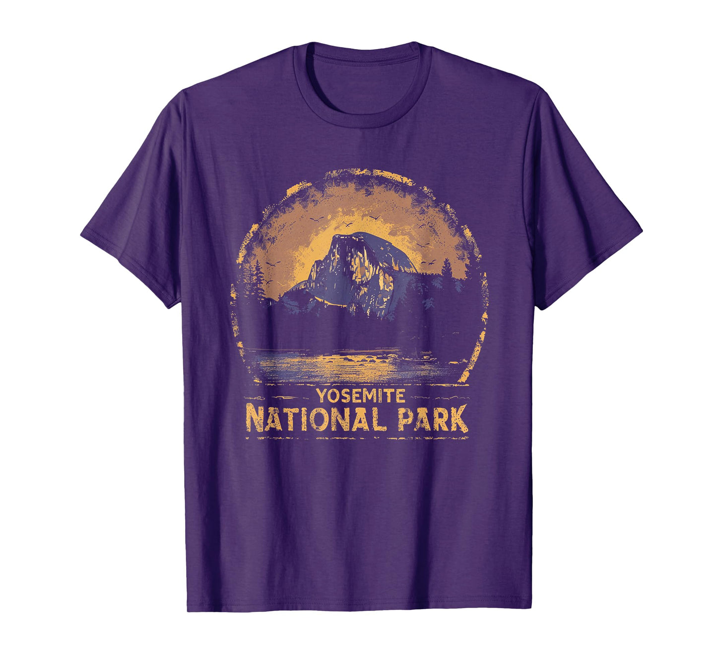 Yosemite - US National Park Vintage Men Women Kids Retro T-Shirt