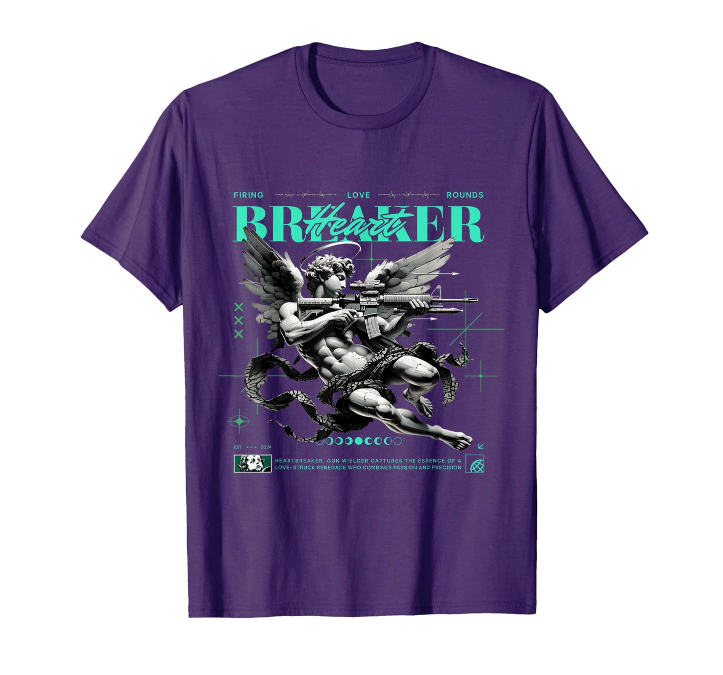 Heart Breaker Black Green Glow 3s Matching Tee For Men Women T-Shirt