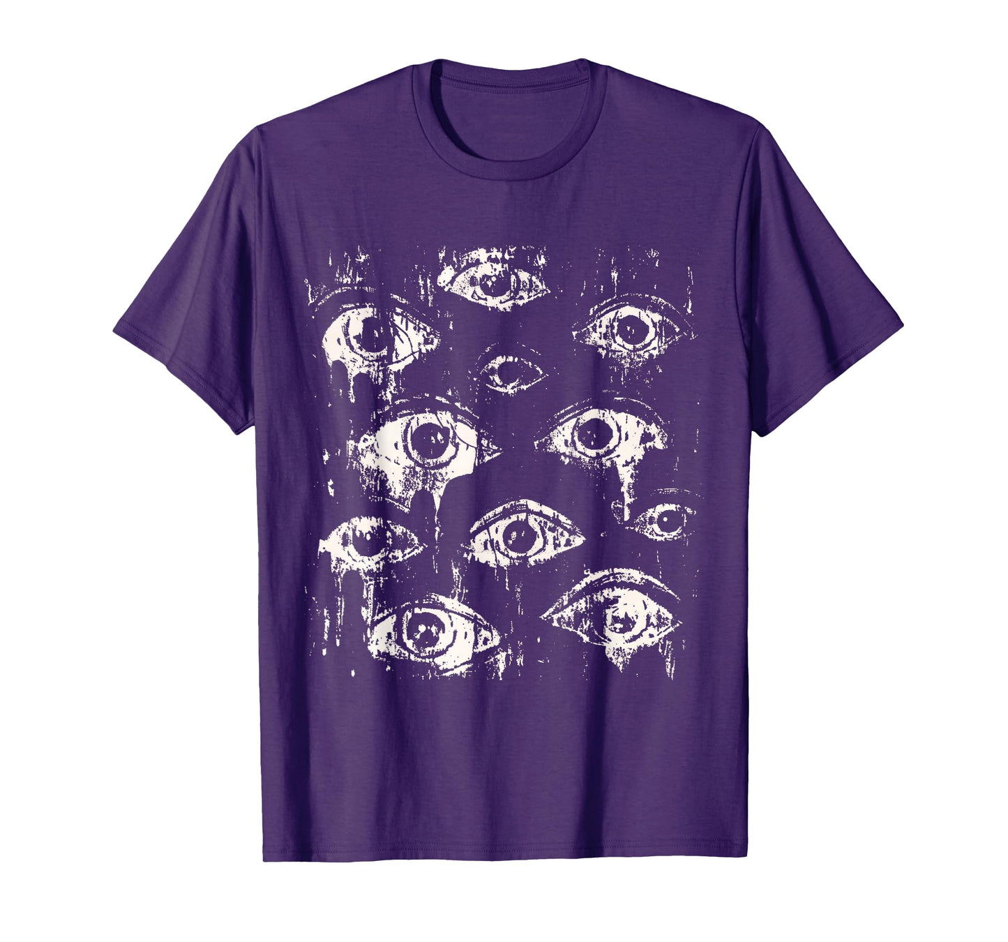 Eyes Eyeballs Weird Goth Grunge Alt Y2K Strange Aesthetic T-Shirt