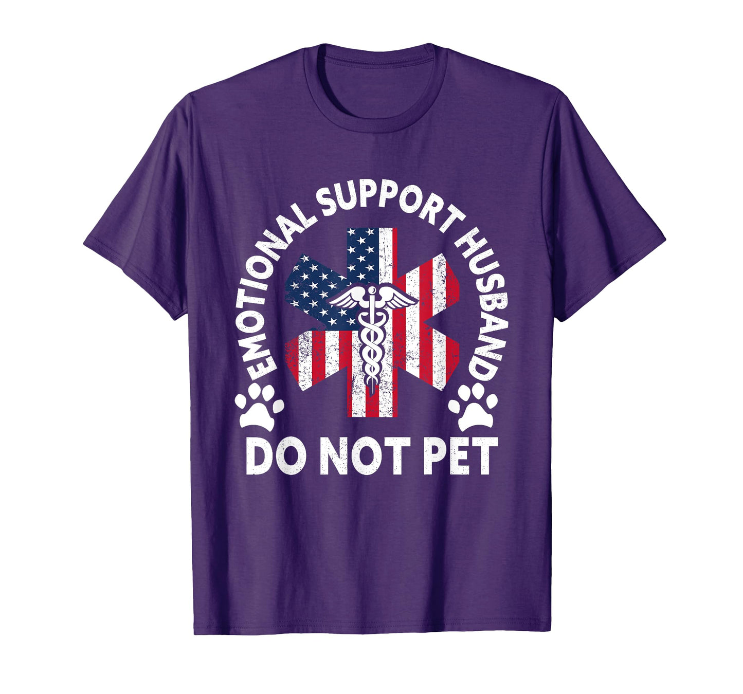 Emotional Support Husband Do Not Pet T-Shirt