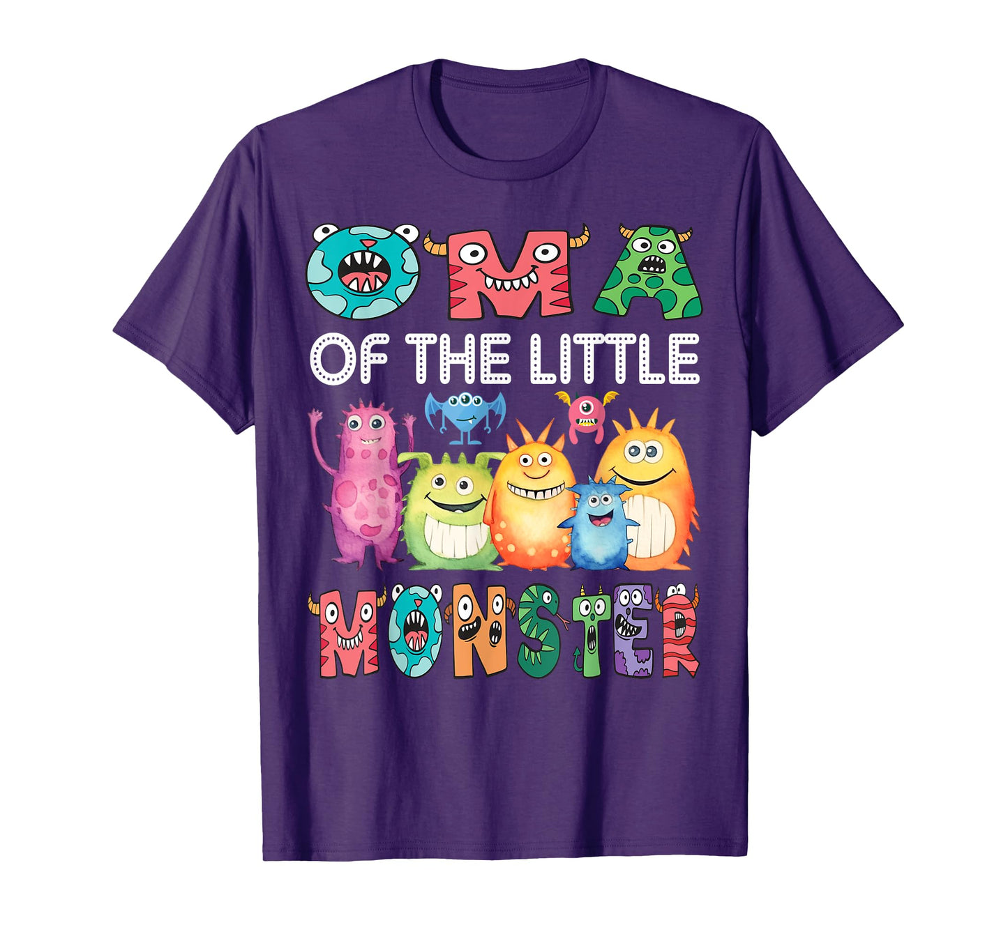 Oma Of The Little Monster Kids 1St Birthday Party T-Shirt