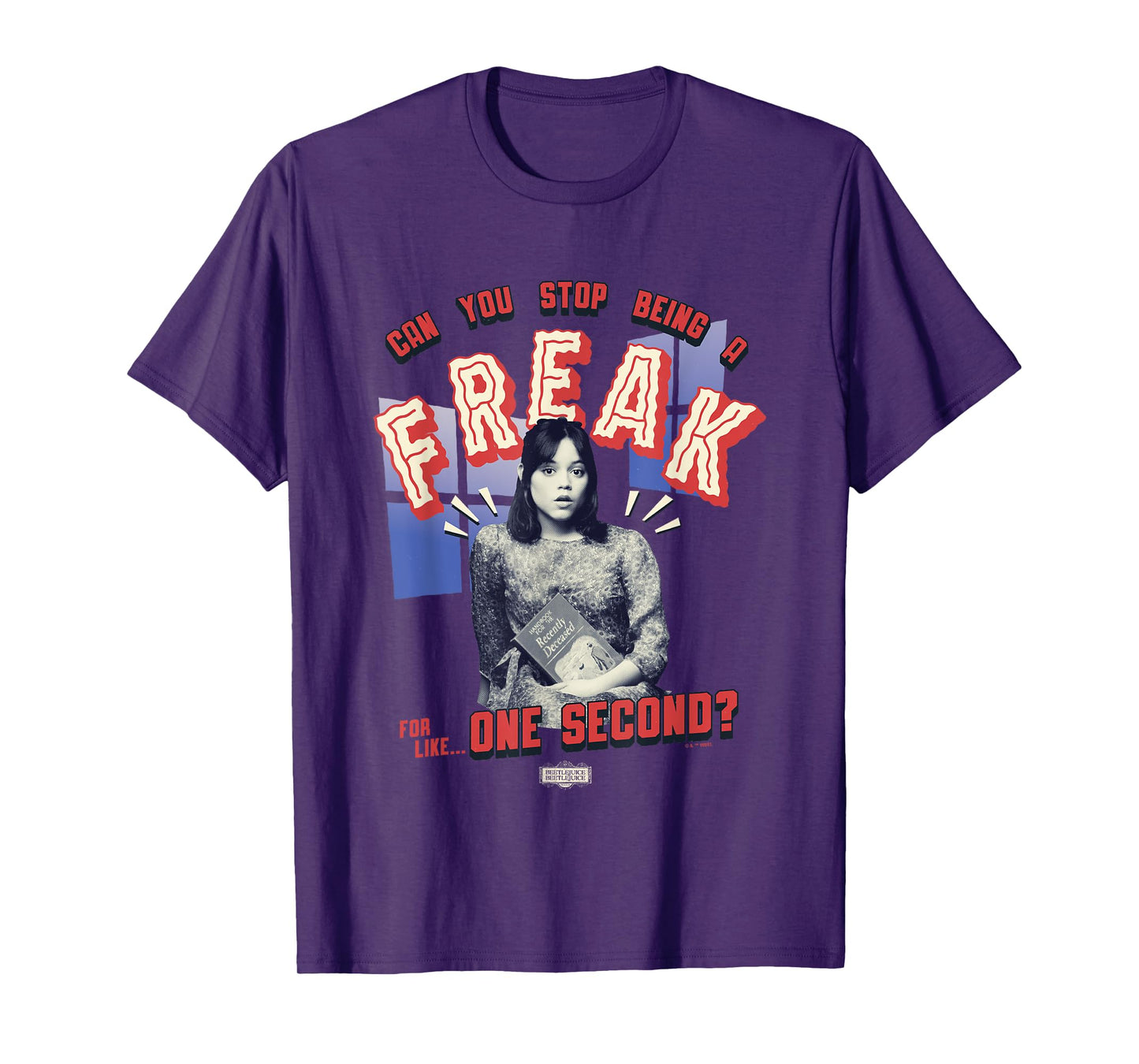 Beetlejuice Beetlejuice Can You Stop Being A Freak? Astrid T-Shirt