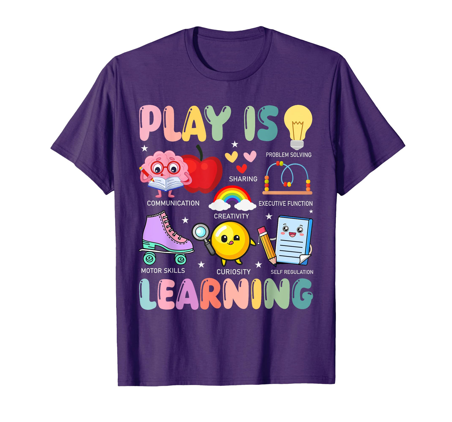 Retro Play Is Learning Kindergarten Teacher Team Women T-Shirt