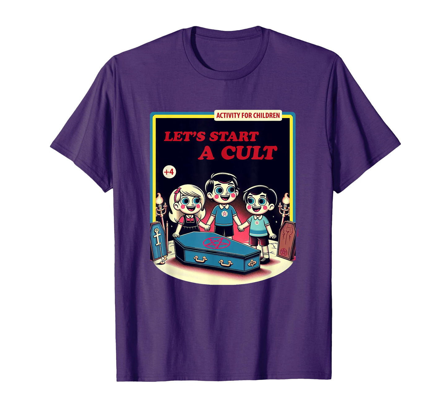 Let's Start a Cult Funny Dark Humor T-Shirt