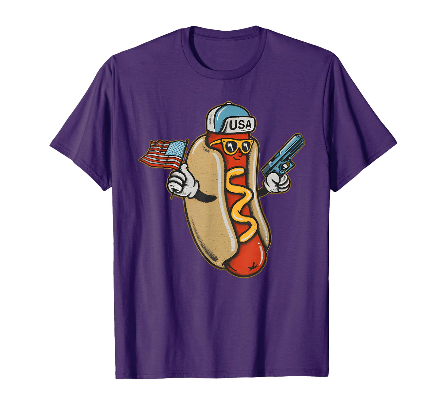 Got That Dawg In Me Funny Hot Dog USA 4th Of July Men Women T-Shirt