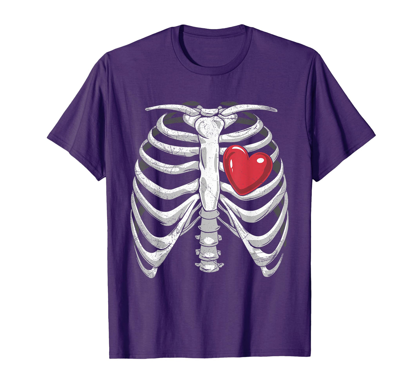 Skeleton Rib Cage Graphic graphic for Halloween Lovers T-Shirt