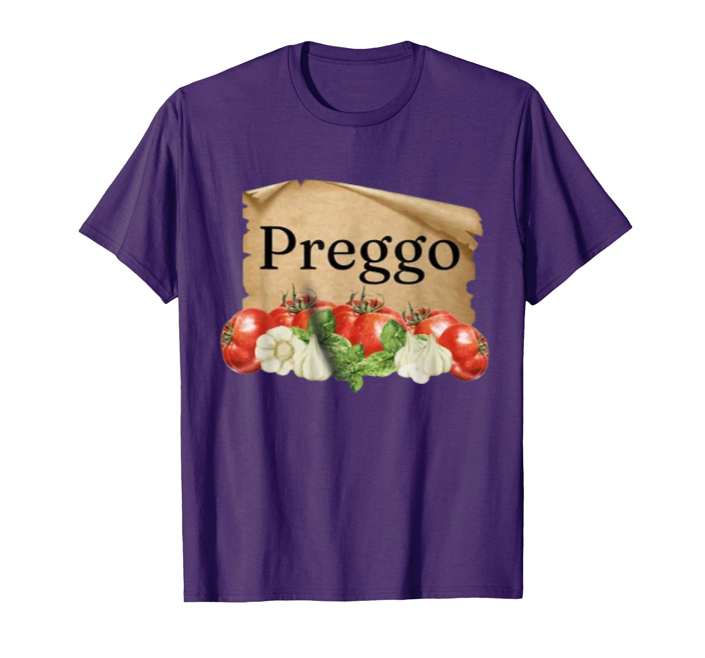 Preggo Sauce Cute Preggers Costume Pregnancy Announcement T-Shirt