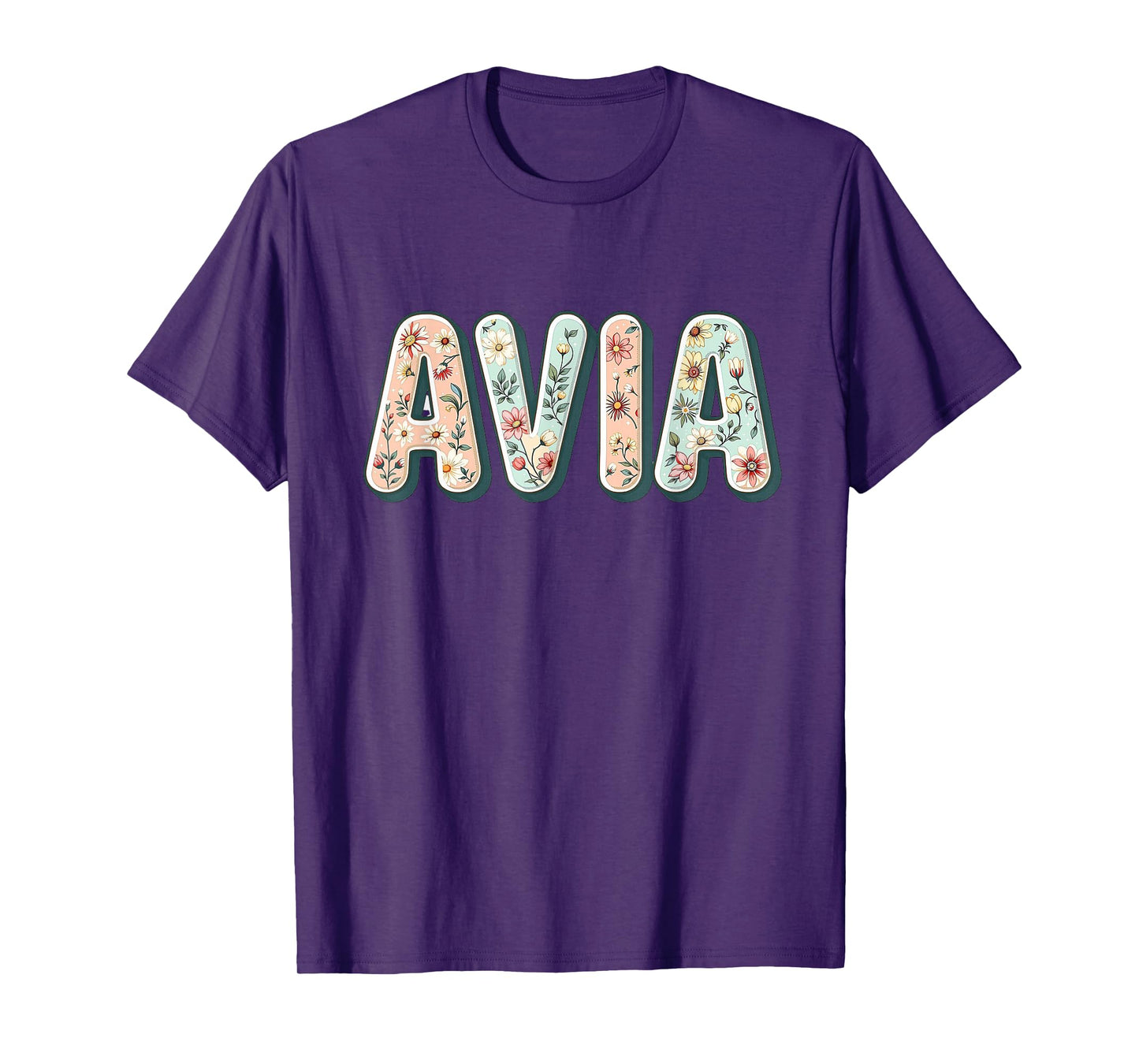 Wildflowers Avia Floral Mother's Day Avia T-Shirt