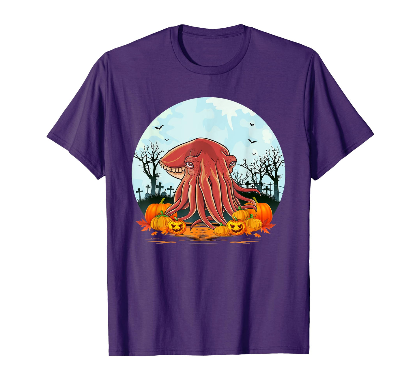 Cuttlefish Lovers Boys Girls Funny Halloween Costume Party T-Shirt