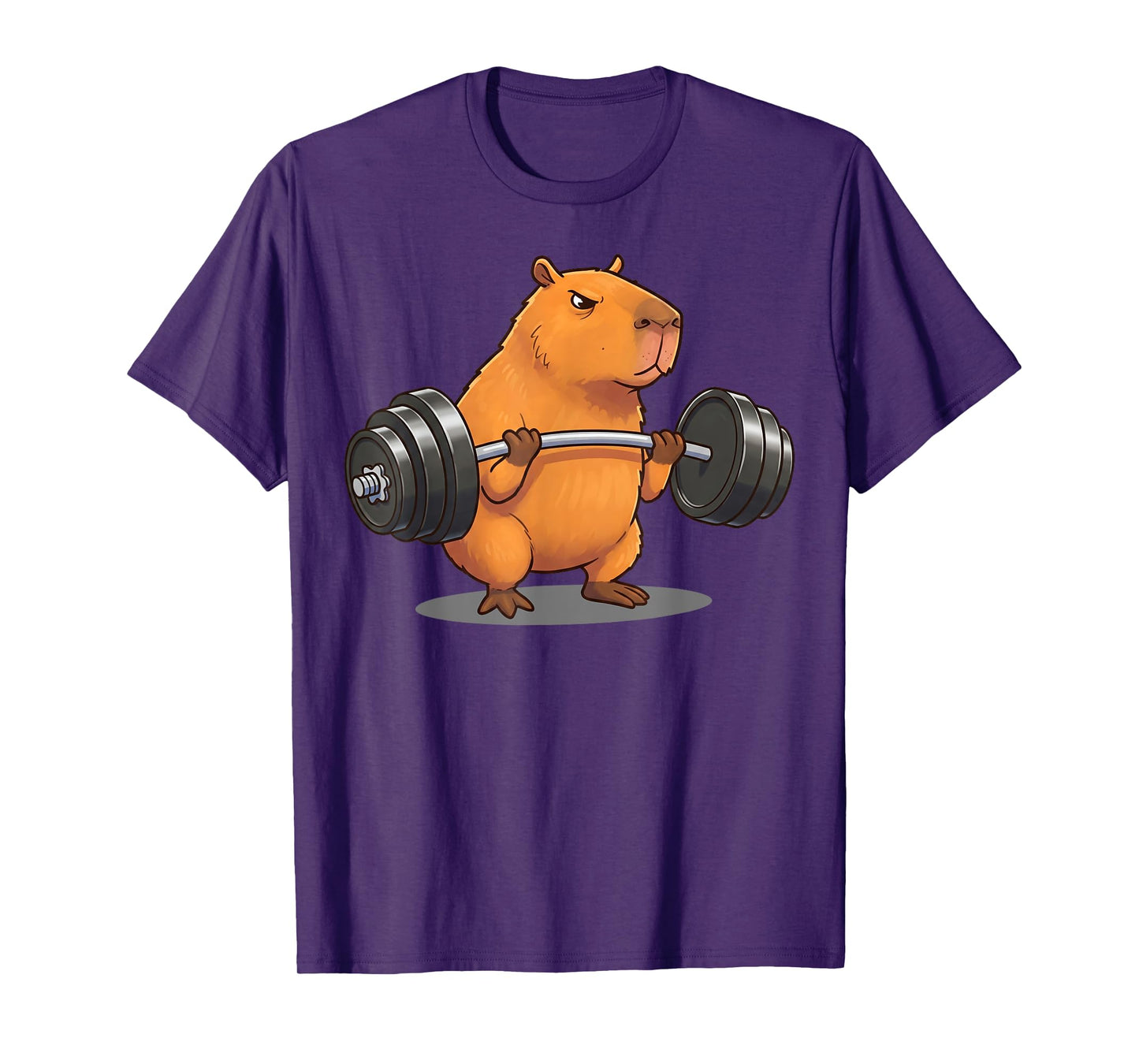 Deadlift Capybara Gym Funny Fitness Gifts Men Women Kids T-Shirt