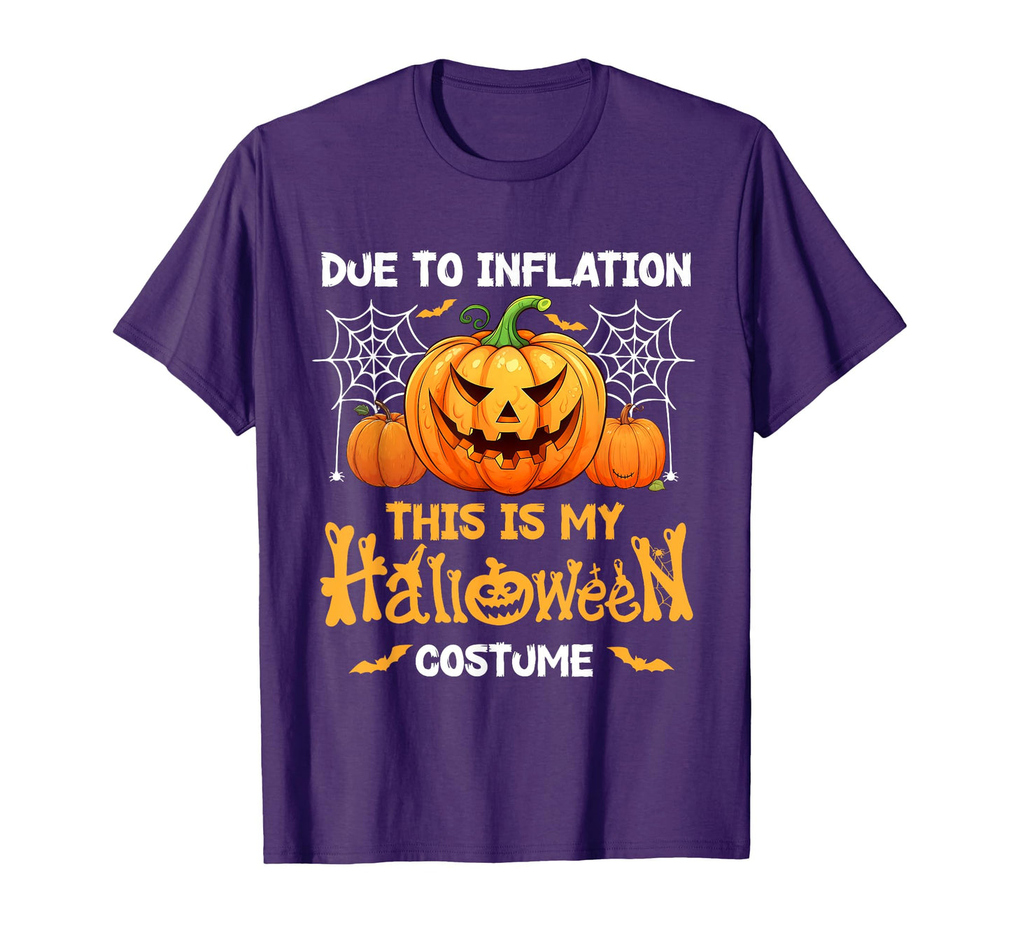 Pumpkin Halloween Costume Men Women Funny Halloween 2025 T-Shirt