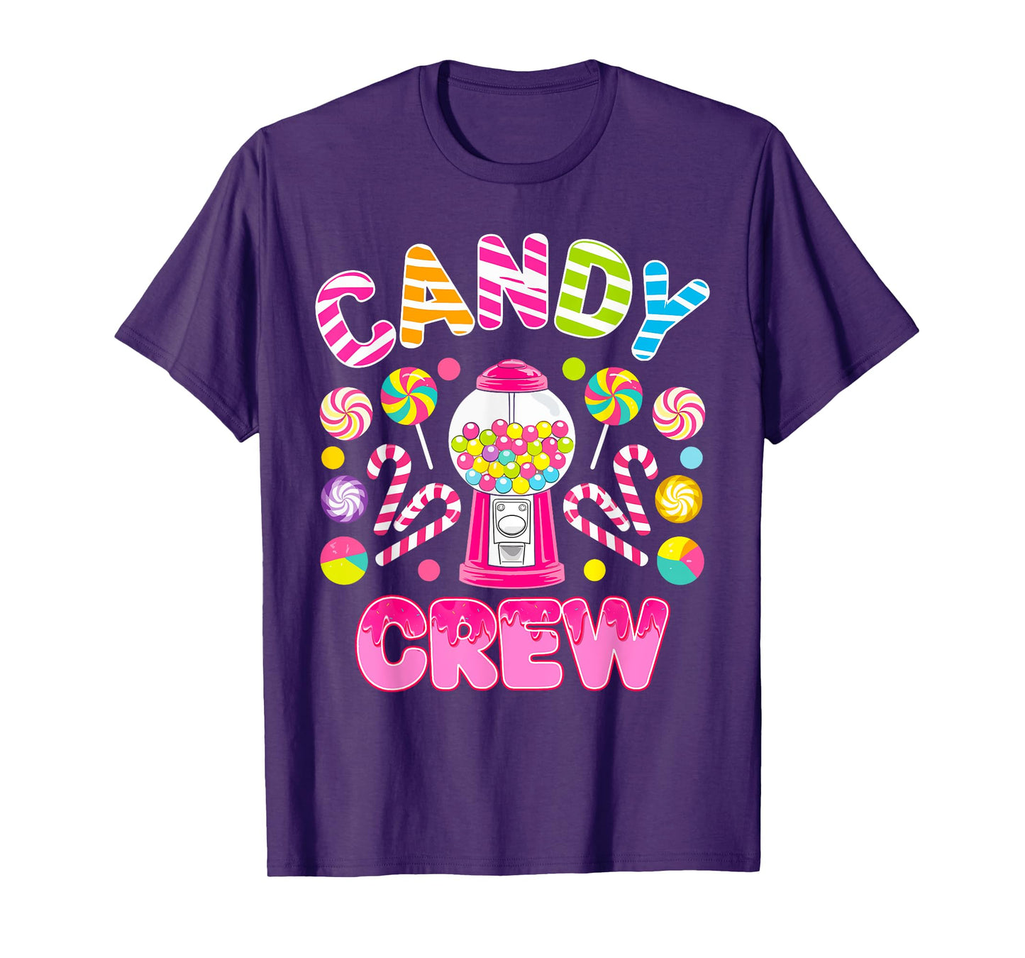 Candy Land Candy Crew Decorations Sweetie Candy Squad T-Shirt