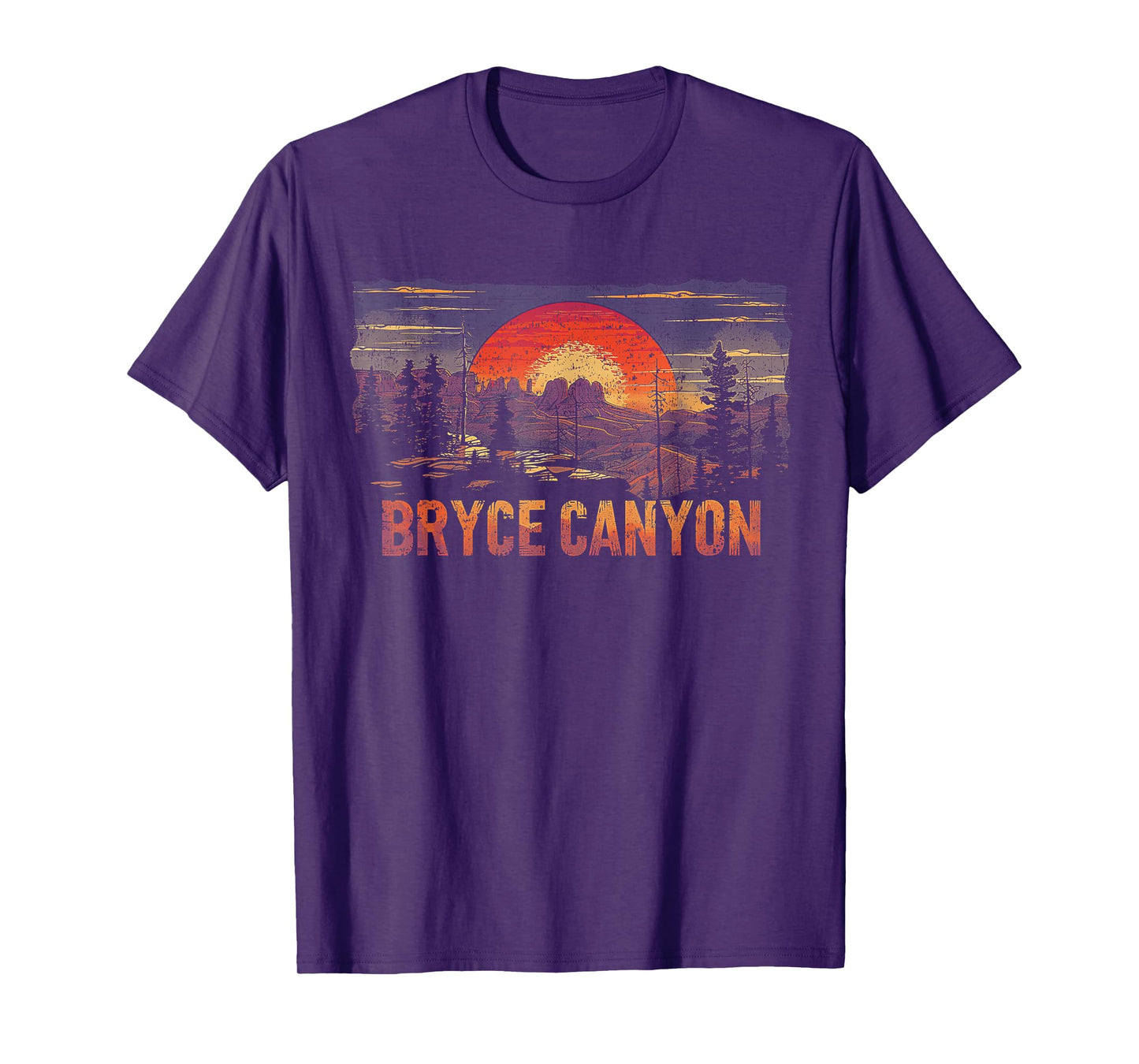 Bryce Canyon - US National Park Vintage Men Women Kids Utah T-Shirt
