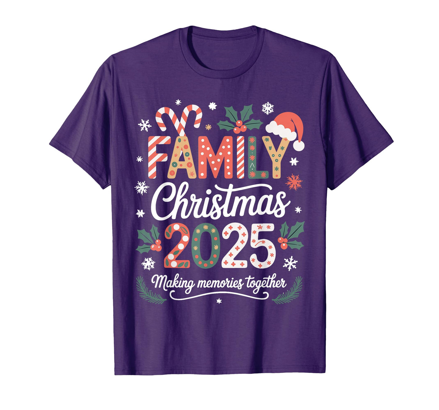 Family Christmas 2025 Matching Xmas Outfit T-Shirt