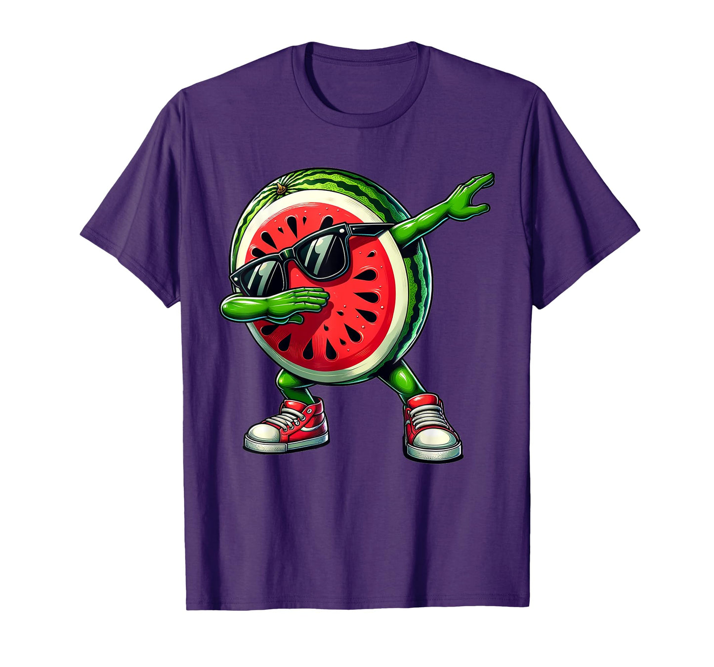 Dabbing watermelon | Funny melons with fruit motif fruit T-Shirt