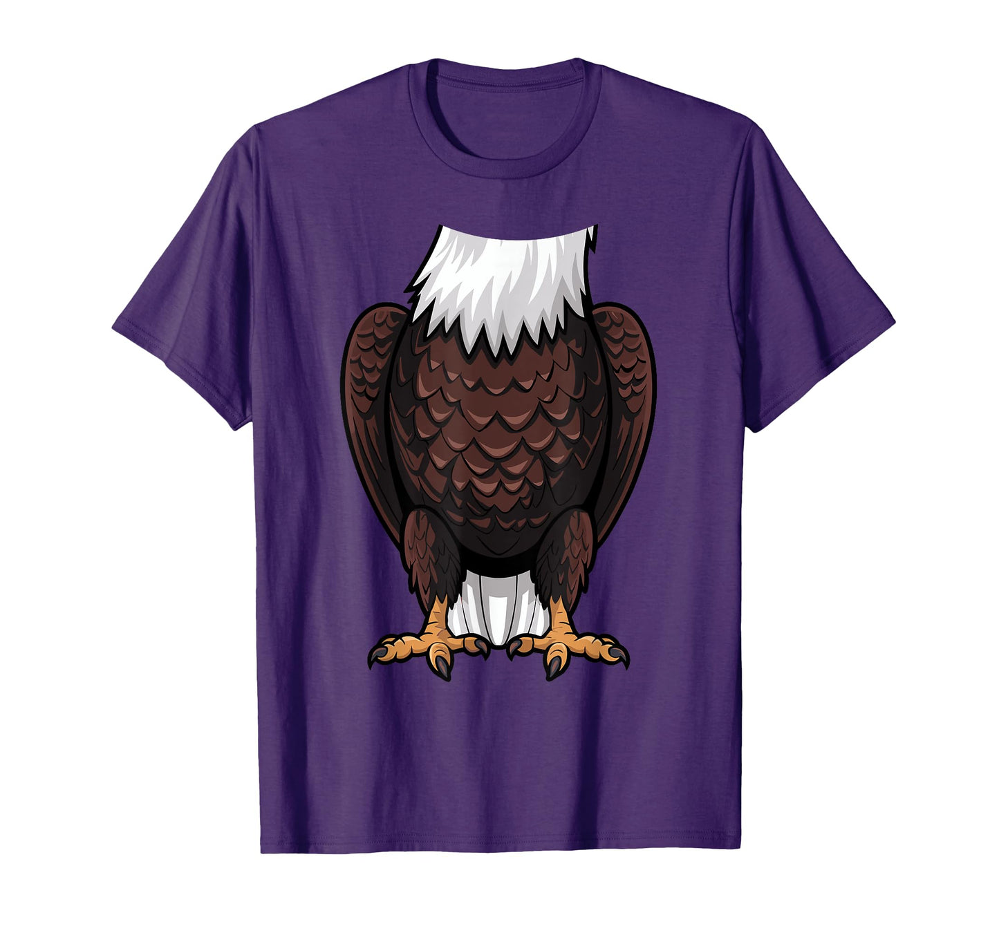 Bald Eagle Halloween Outfit Funny Simple Kids Costume Idea T-Shirt
