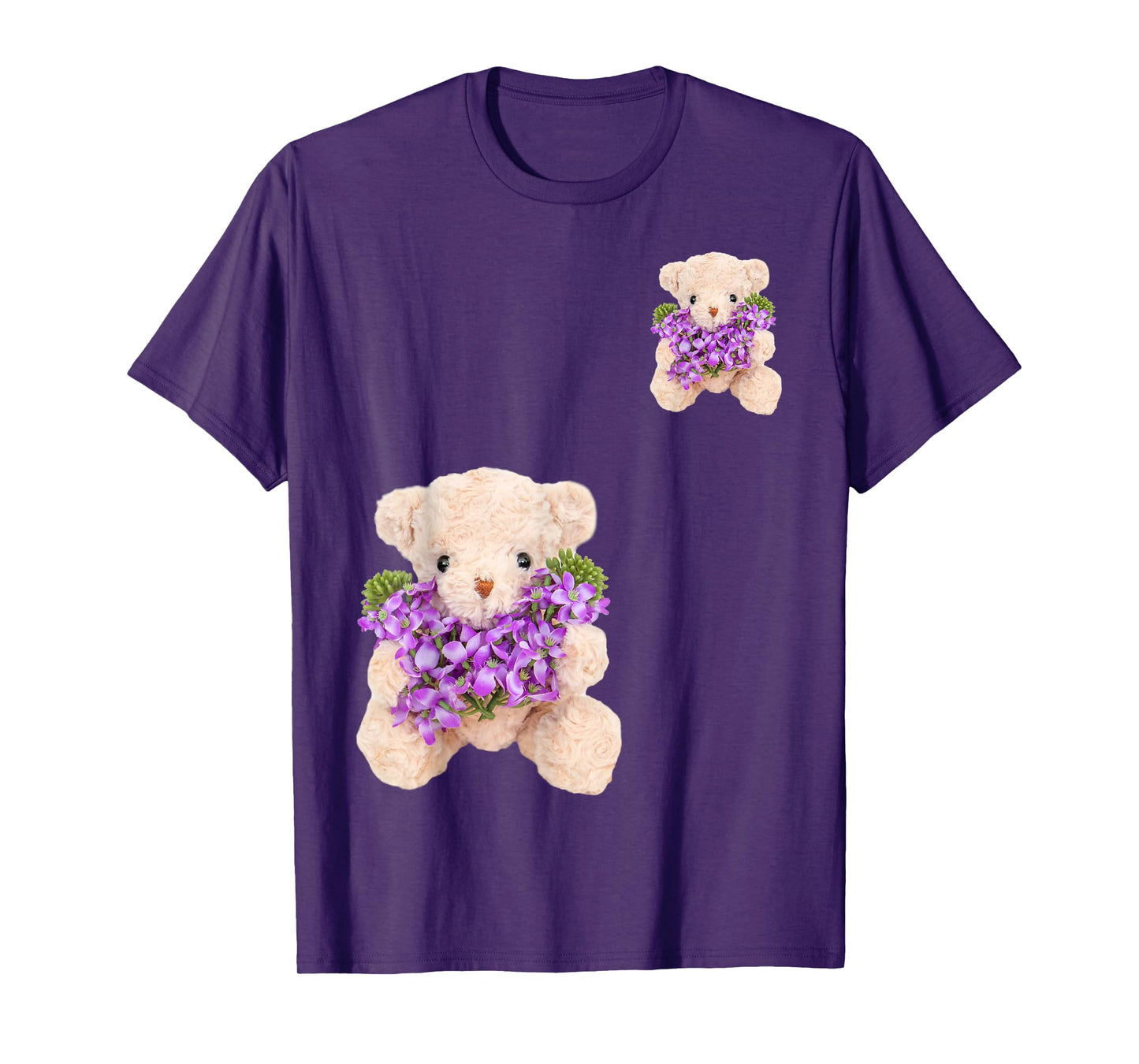 Cute 2 Bear Funny Unisex Design For Men Women Kids Tee T-Shirt