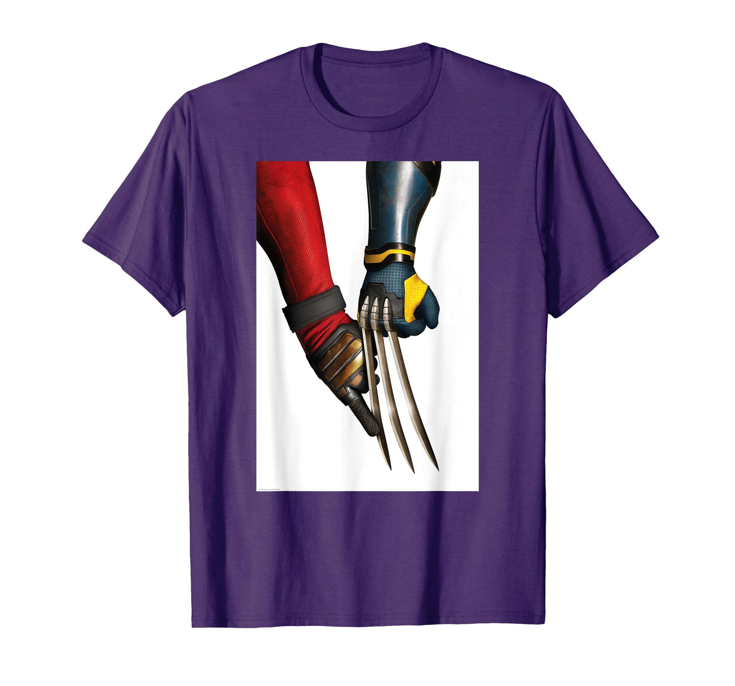 Marvel Studios Deadpool & Wolverine Claw Touch Poster T-Shirt