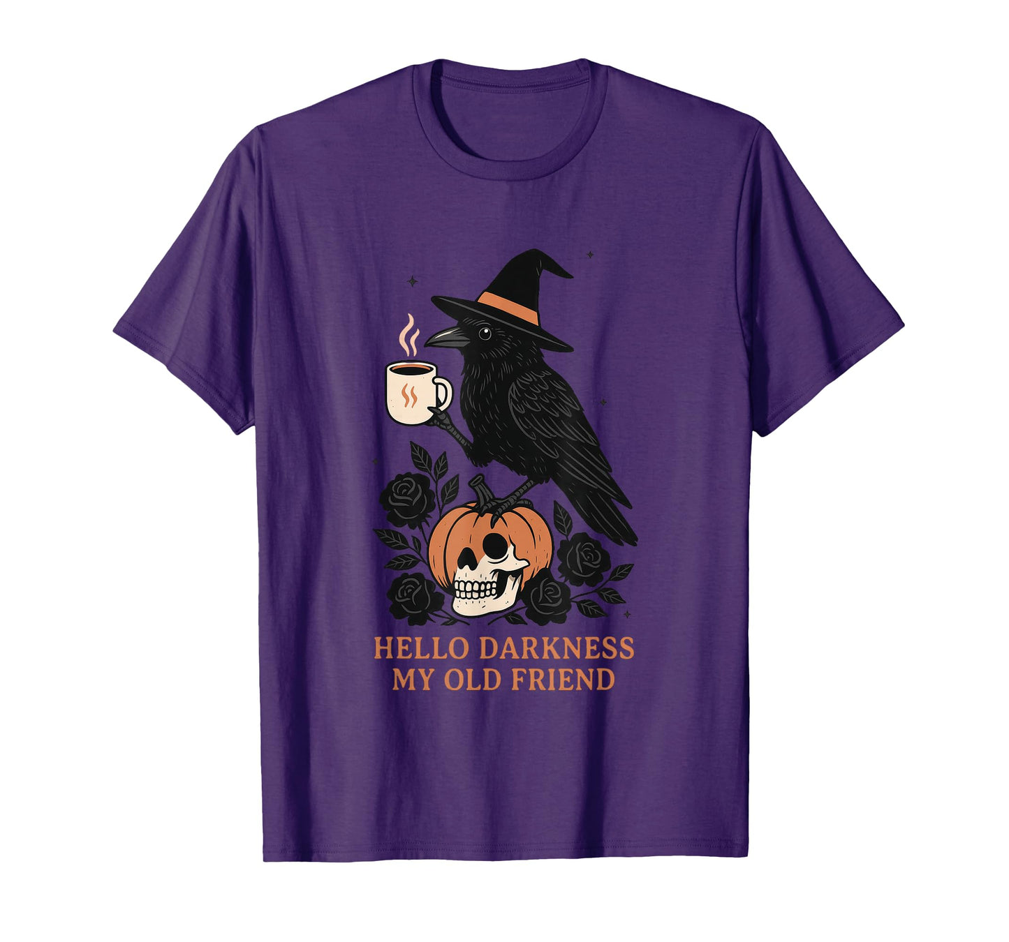 Hello Darkness My Old Friend Halloween T-Shirt
