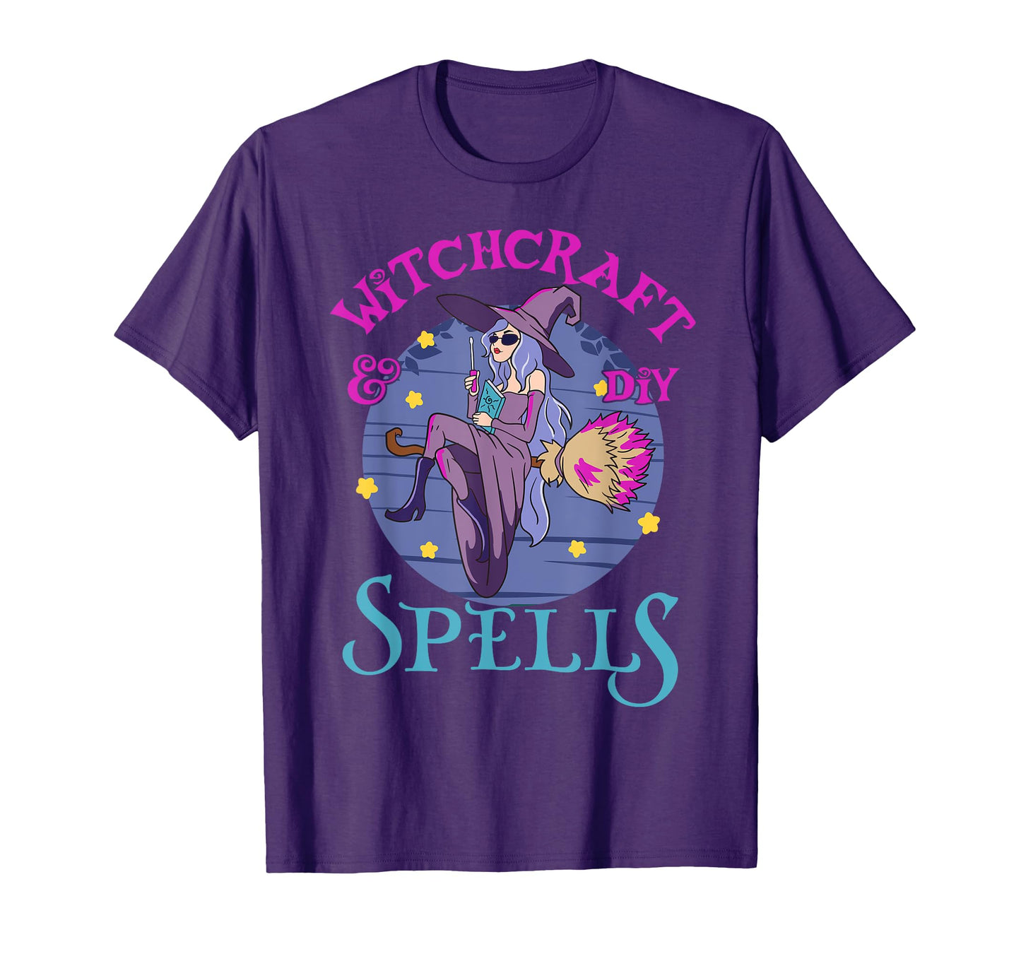 Witchcraft & DIY Spells – Funny Witch for Halloween Lovers T-Shirt