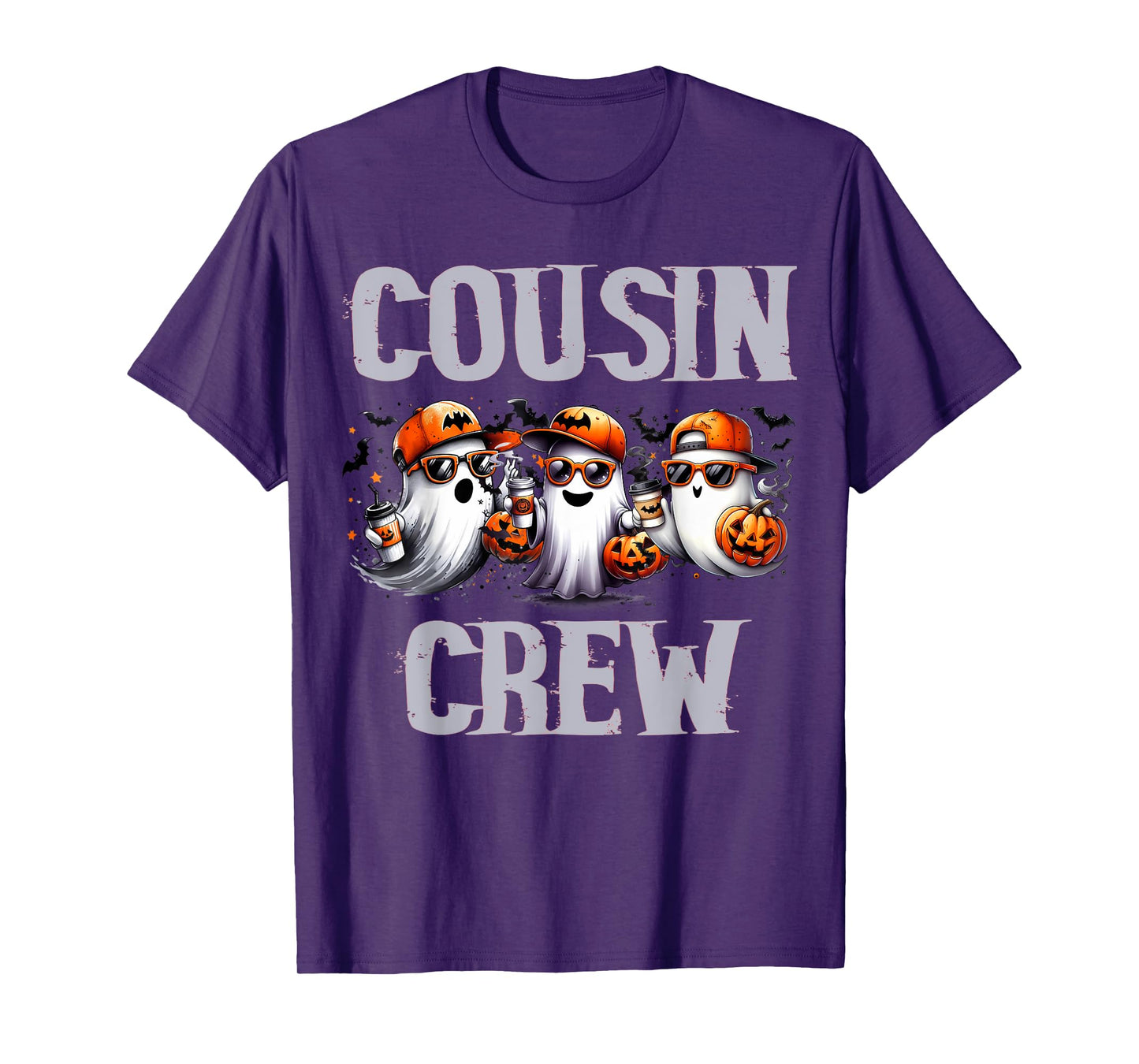 Halloween Cousin Crew Boo Ghost Kid Girl Boy Toddler Funny T-Shirt