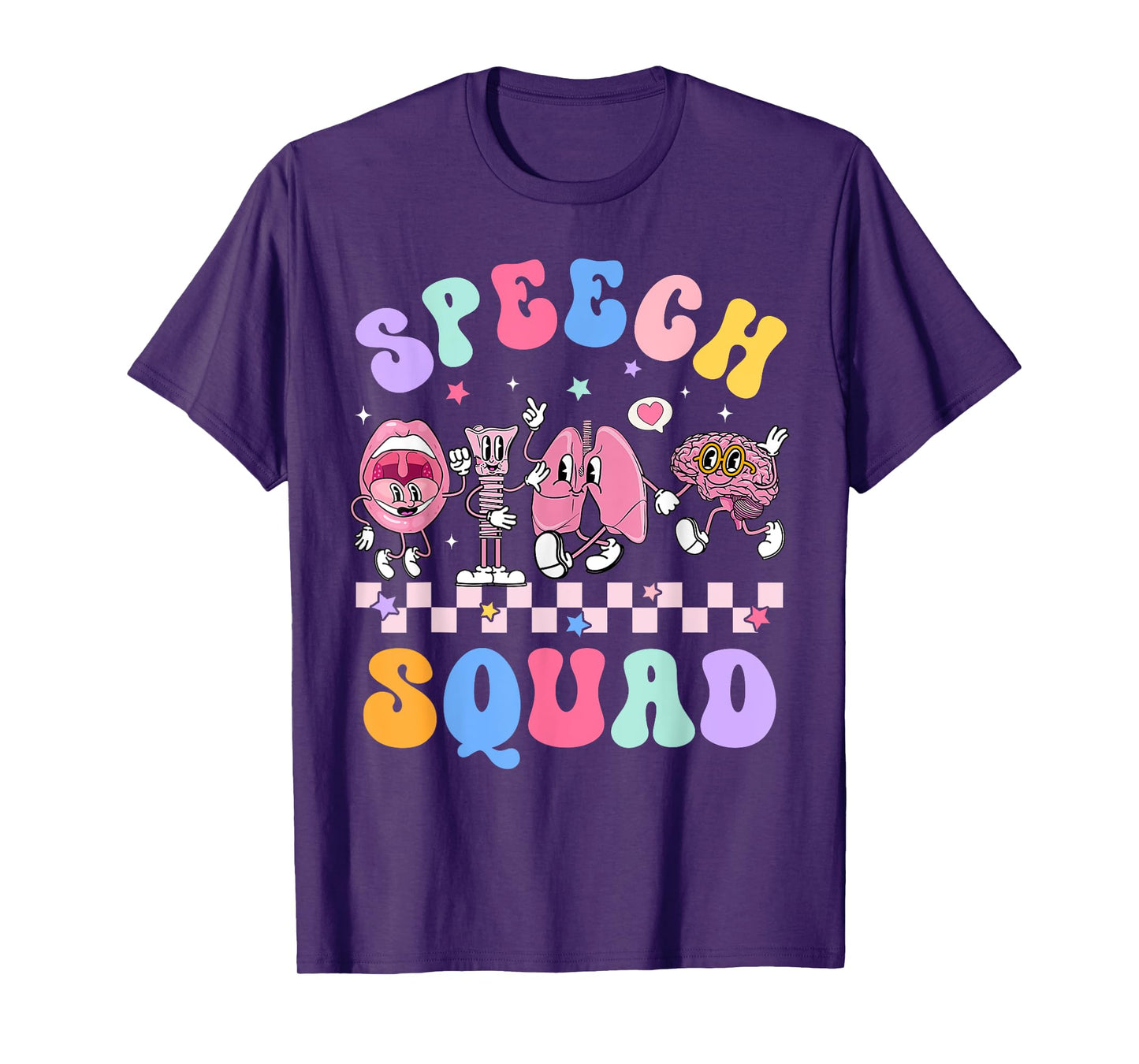 SLP Speech Squad Therapy Speech Language Pathologist T-Shirt