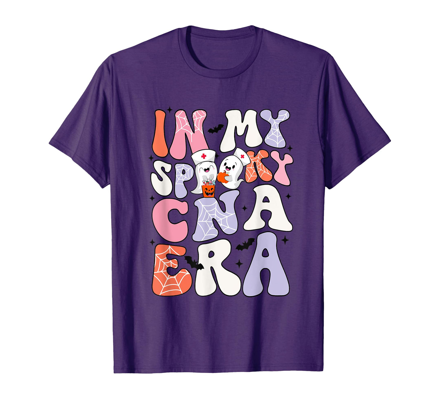 In My Spooky CNA Era Halloween Certified Nursing Assistants T-Shirt