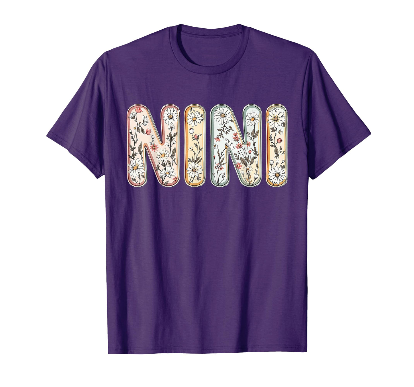 Wildflowers Nini Floral Mother's Day Nini T-Shirt