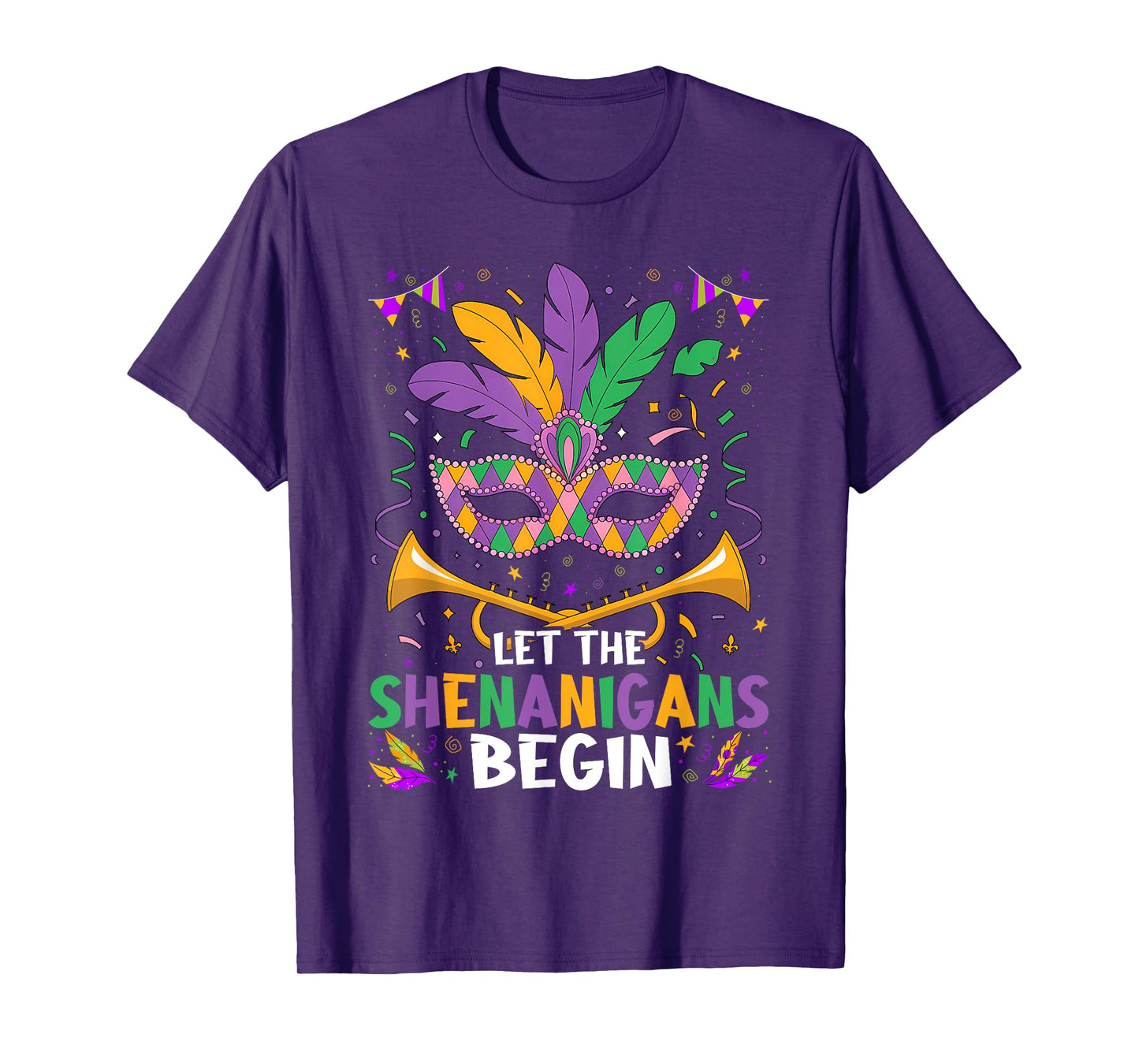 Let The Shenanigans Begin | Mardi Gras T-Shirt