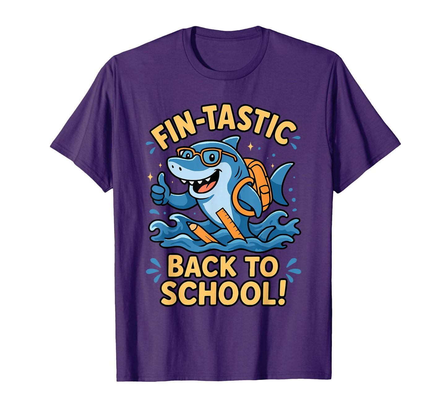 Shark Fin-Tastic Back to School First Day Of School T-Shirt