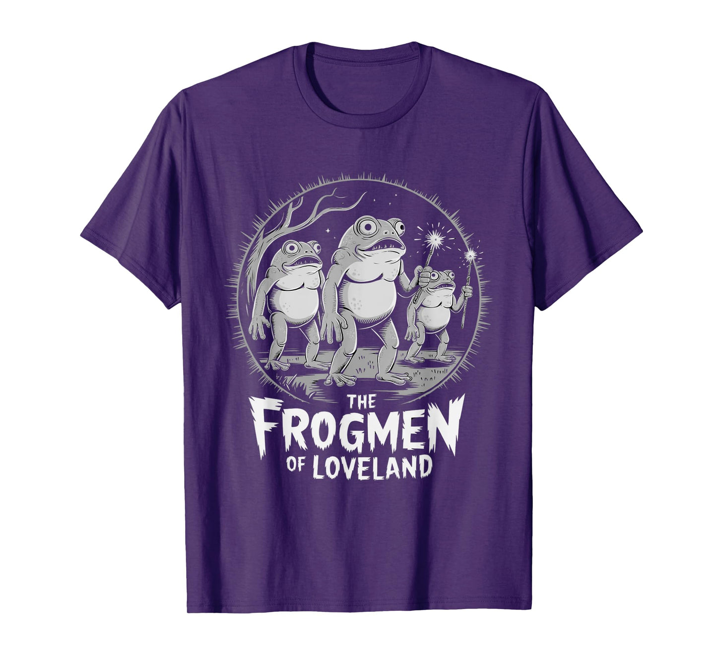 The Frogmen of Loveland Ohio Cryptid Urban Legend T-Shirt