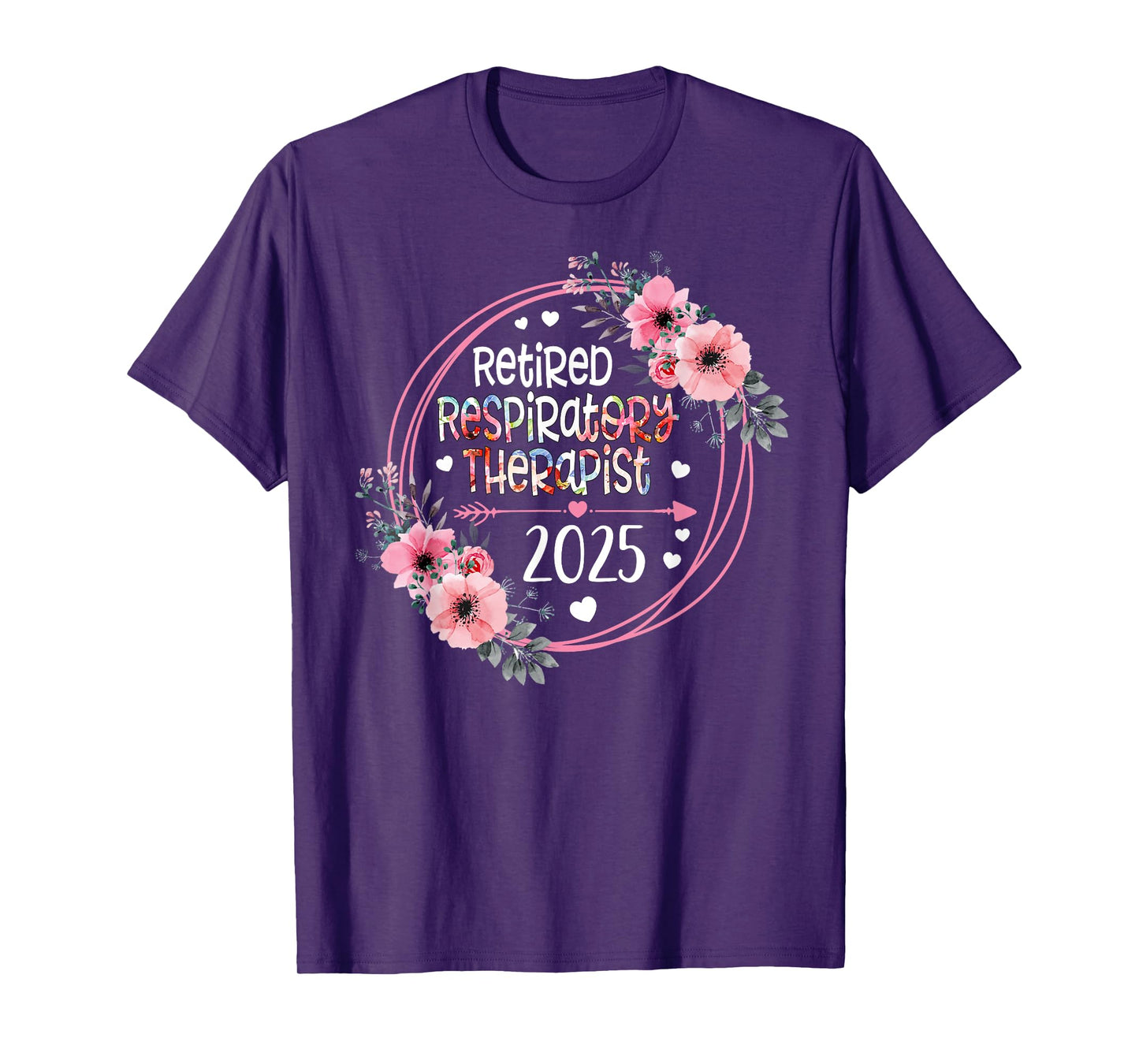 Retired Respiratory Therapist Est 2025 Retirement Therapy RT T-Shirt