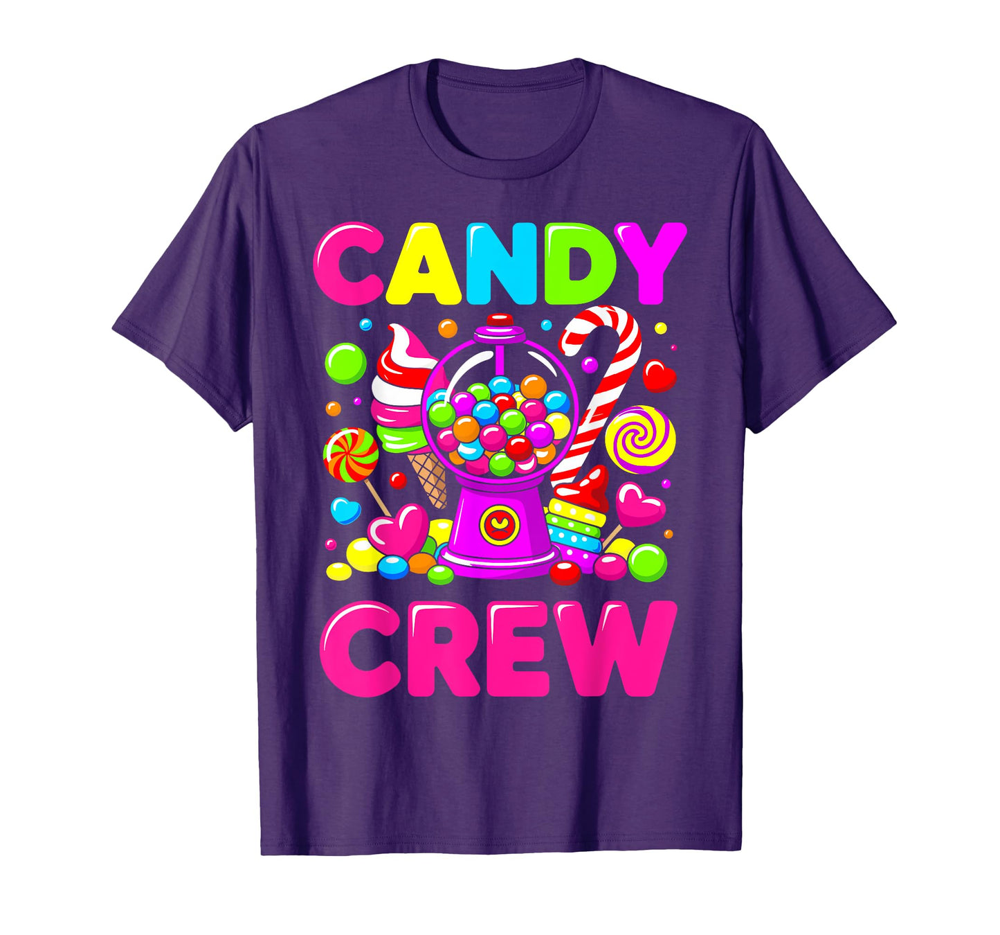 Candy Land Candy Crew Decorations Sweetie Candy Squad cool T-Shirt