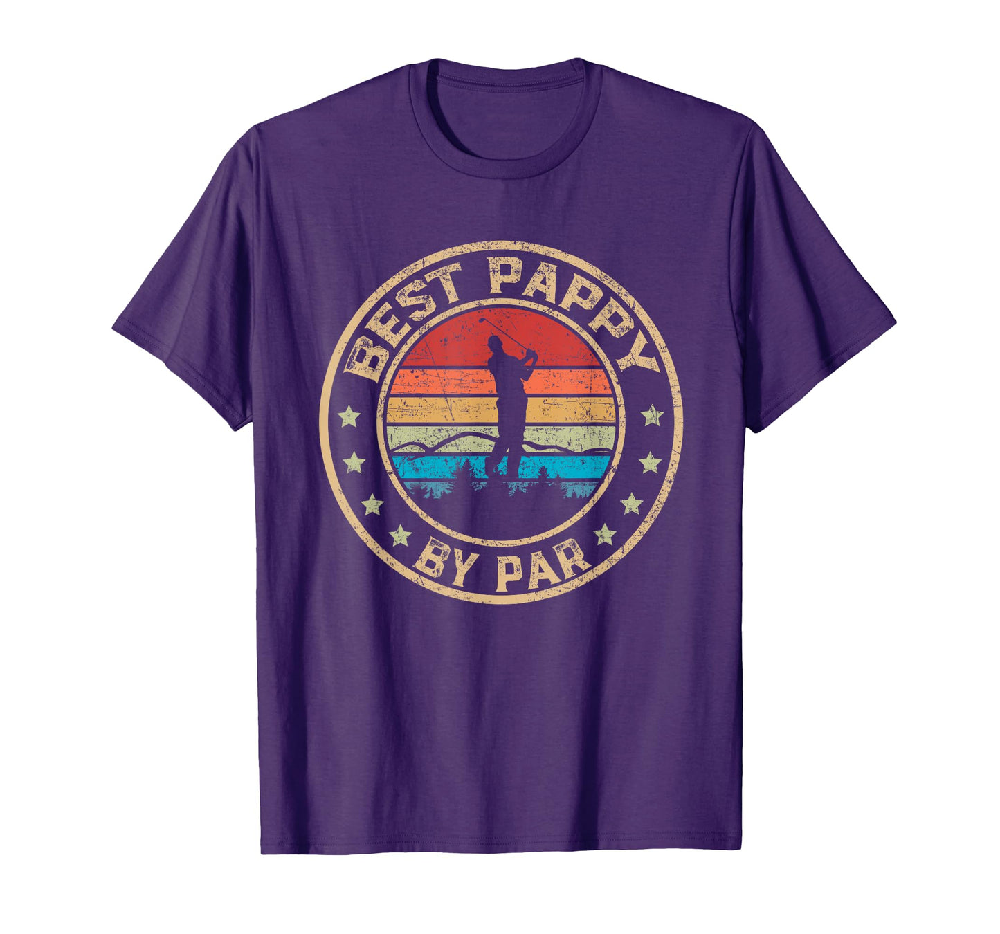 Best Pappy by Par Daddy Golf Lover Golfer T-Shirt