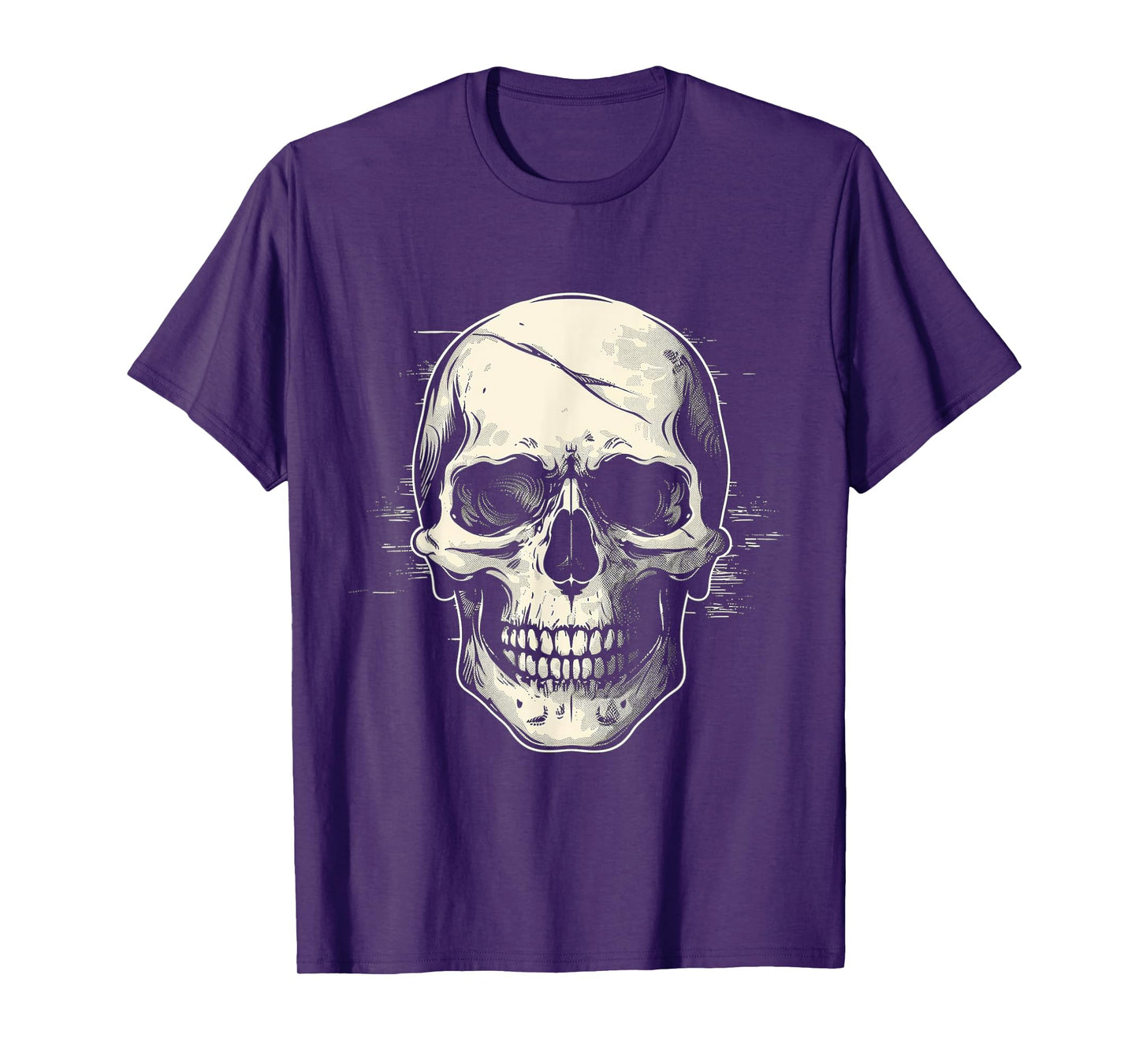Skull Costume Halloween Spooky Art Skull T-Shirt