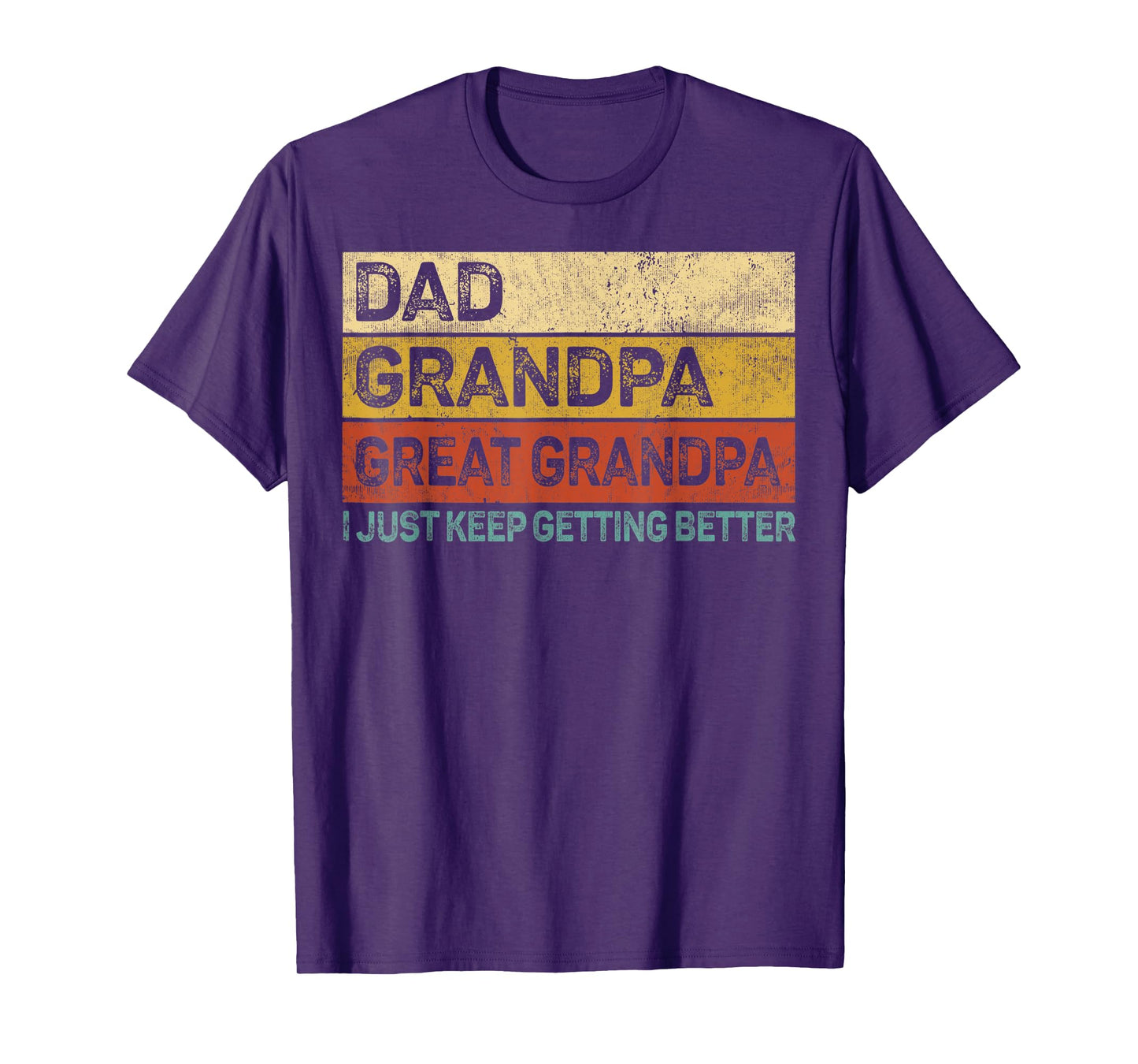 Fathers Day Gift from Grandkids Dad Grandpa Great Grandpa T-Shirt