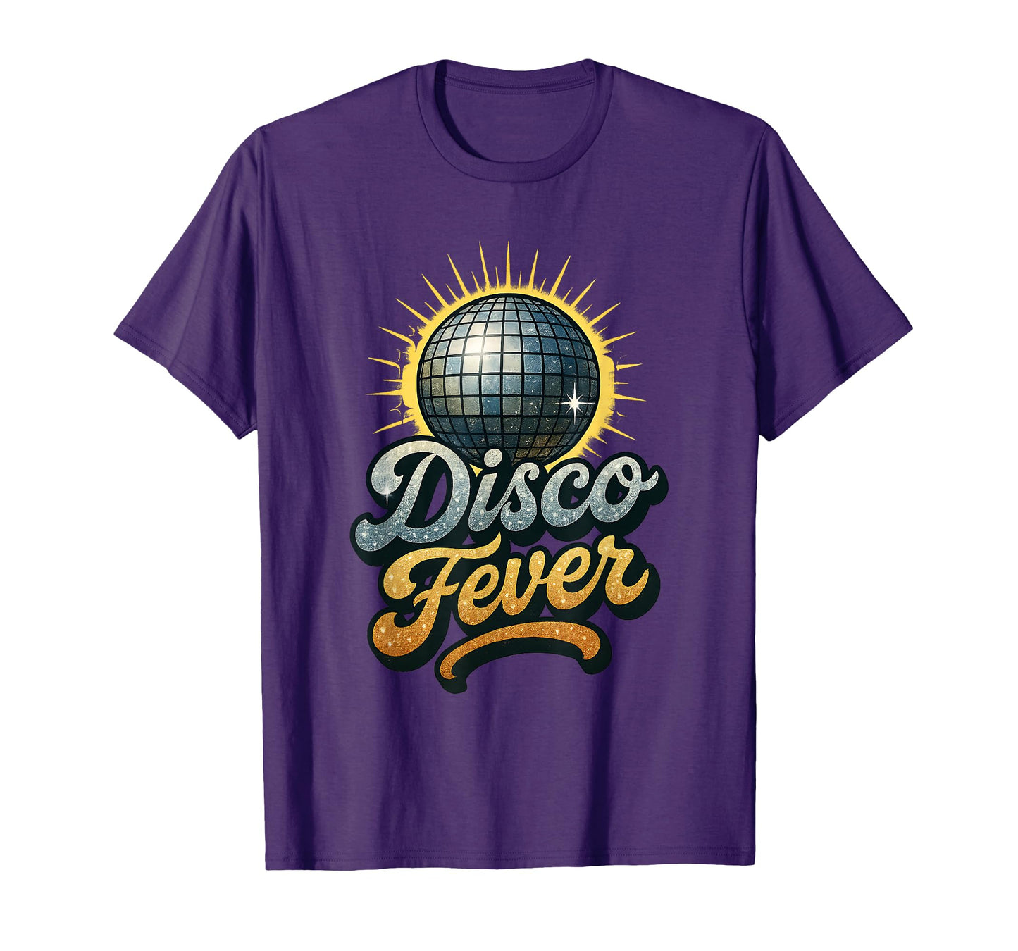 Disco Fever 70s Vintage Dance Party Music Costume Funky T-Shirt