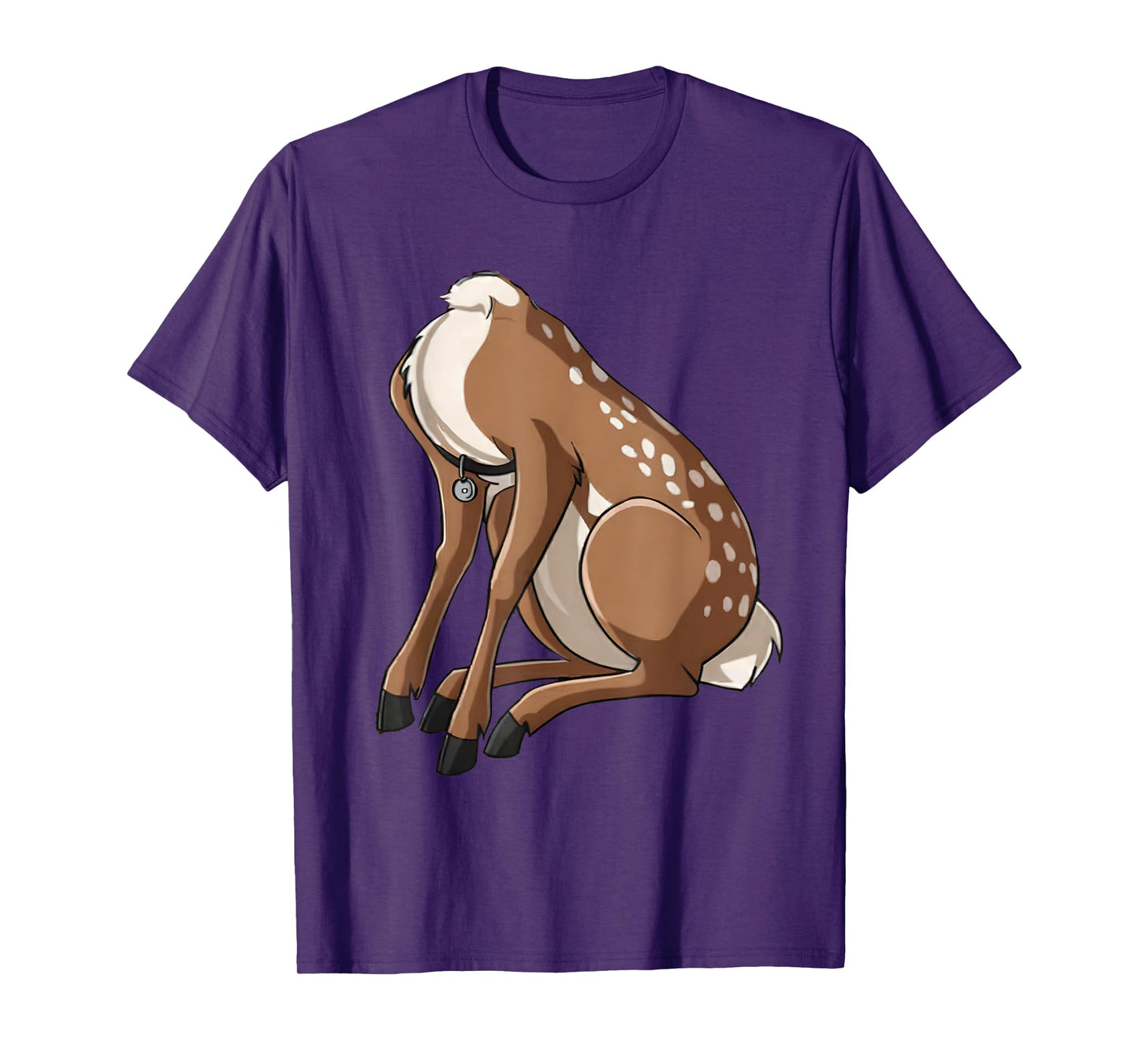 Reindeer Shirt Adult Kids Men Women Brown Deer Costume T-Shirt