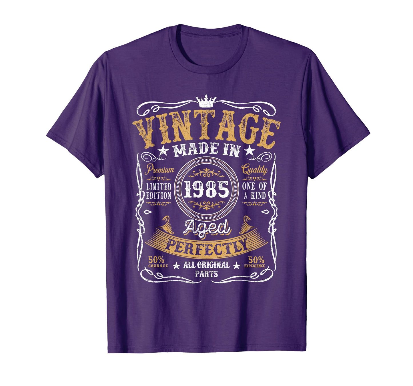40 Years Old Vintage 1985 Born In 1985 40th Birthday Gifts T-Shirt