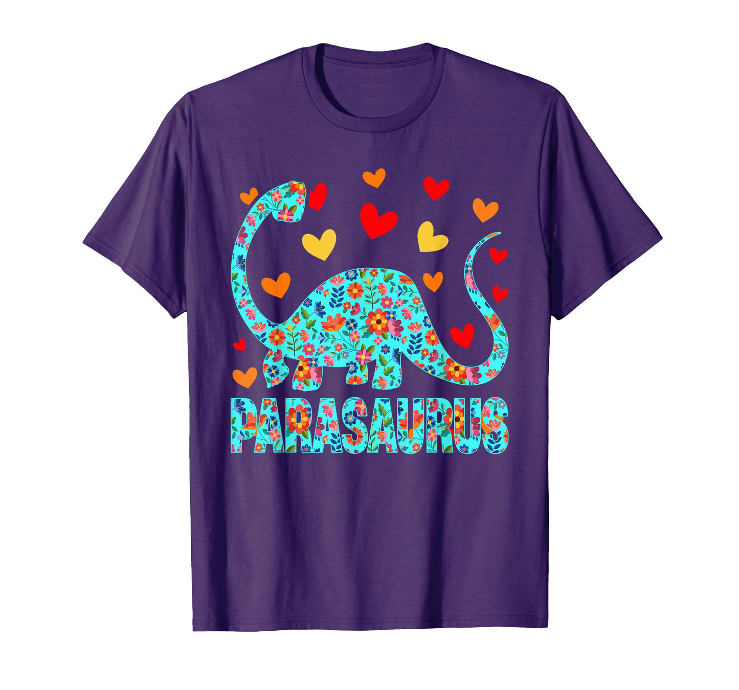 Parasaurus Paraprofessional Paraeducator Dinosaur Lover T-Shirt